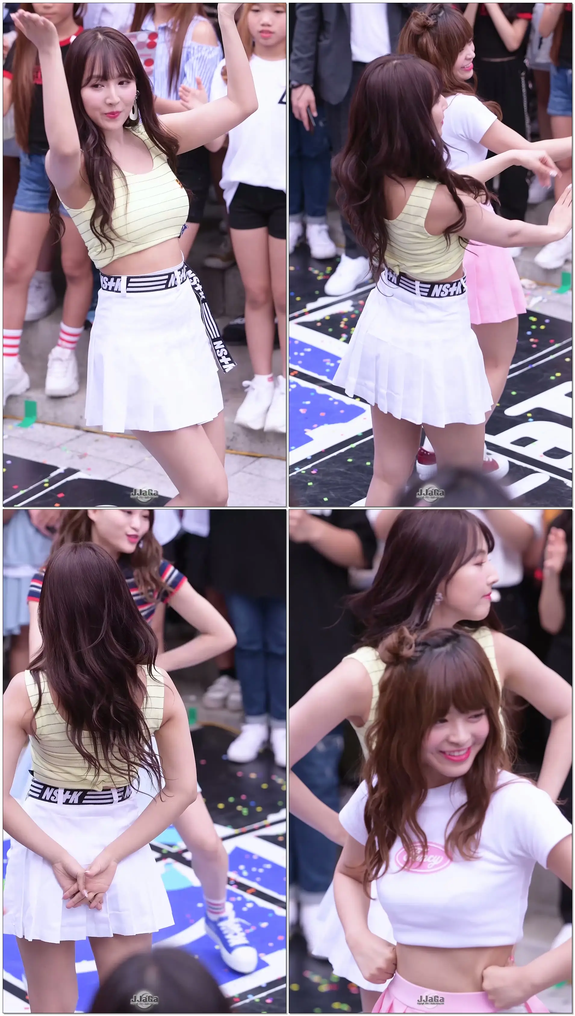 [4K] 180707 허니팝콘 미카미 유아 직캠 (Honey Popcorn Mikami Yua Focus) -'What is Love?(트와이스/Twice)' (Fancam)