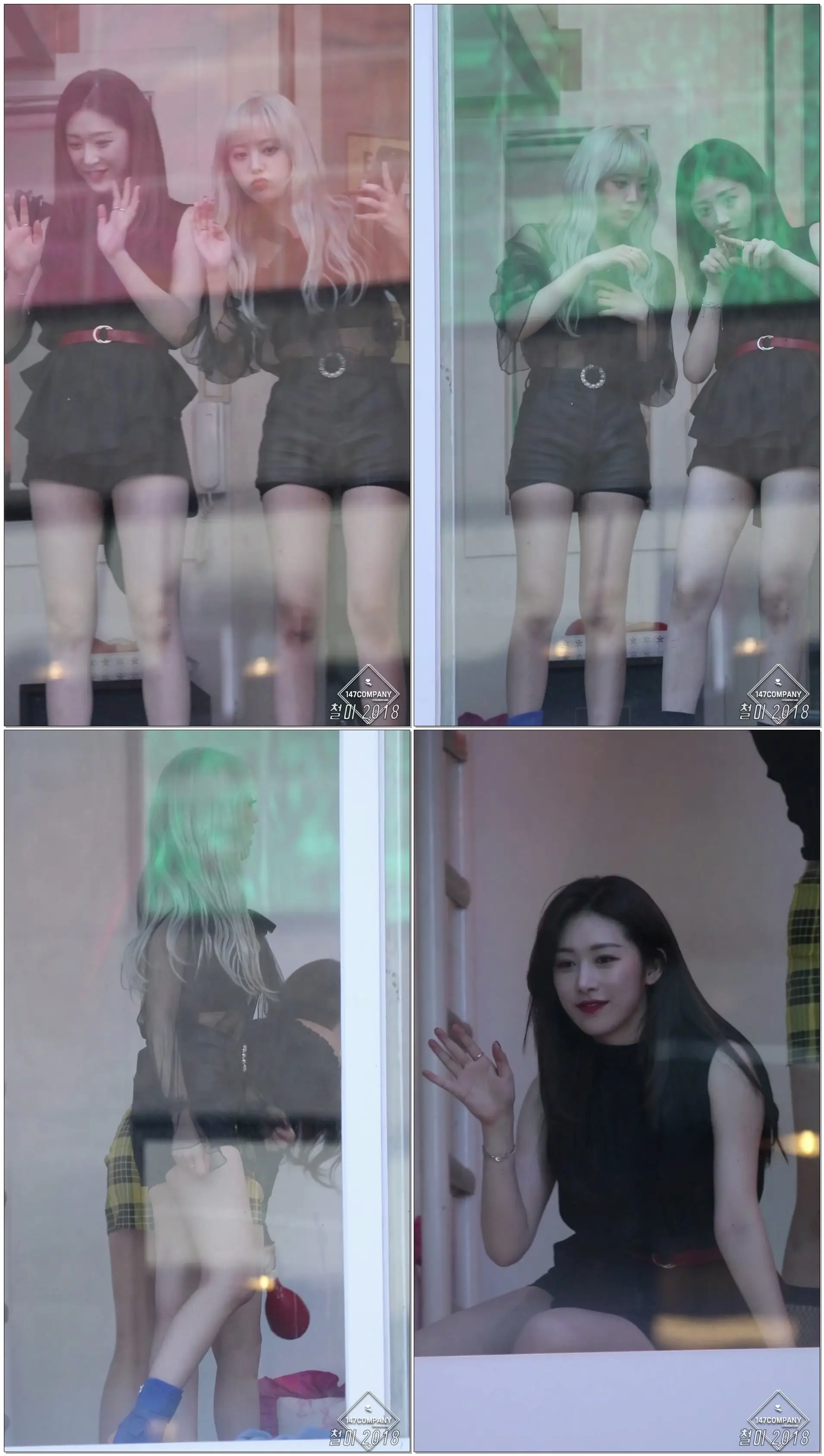 180519 유니티 (UNI.T) 의진+윤조 팬서비스중 BY 철이 147Company - 홍대 수노래방(직캠/fancam)