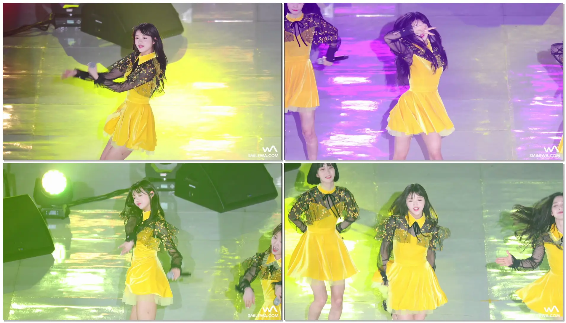 180328 오마이걸 (OH MY GIRL) 'WINDY DAY' 유아 직캠 @강릉 피날레 4K Fancam by -wA-