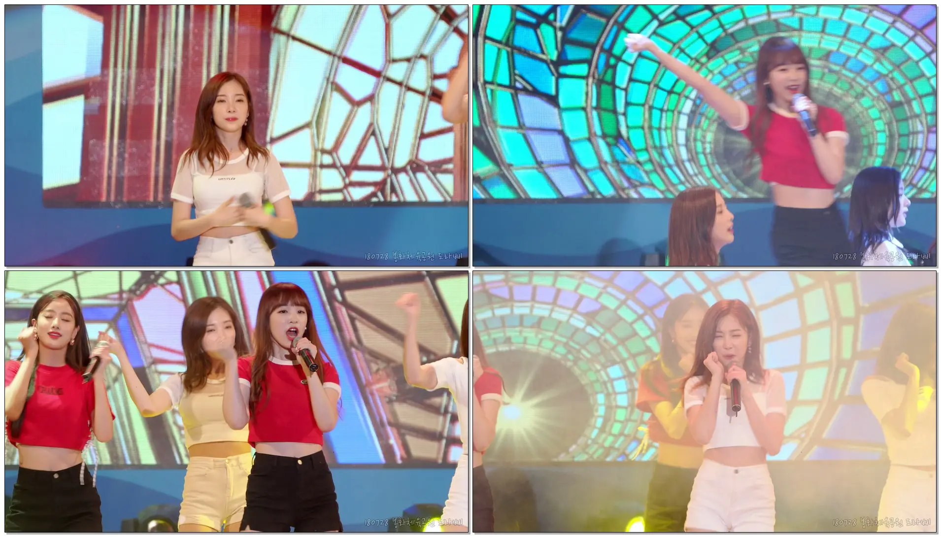 [4K] 180728 에이프릴 윤채경 'MAYDAY (메이데이)' 직캠 by 도라삐 @ 봉화은어축제
