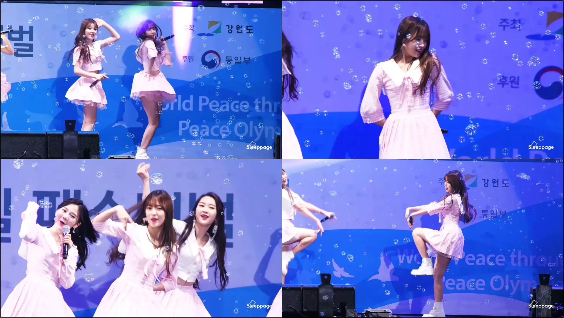 171021 오마이걸 Oh My Girl 윈디데이 Windy Day 아린 Arin @ 춘천 이국주영스공개방송 By Sleeppage