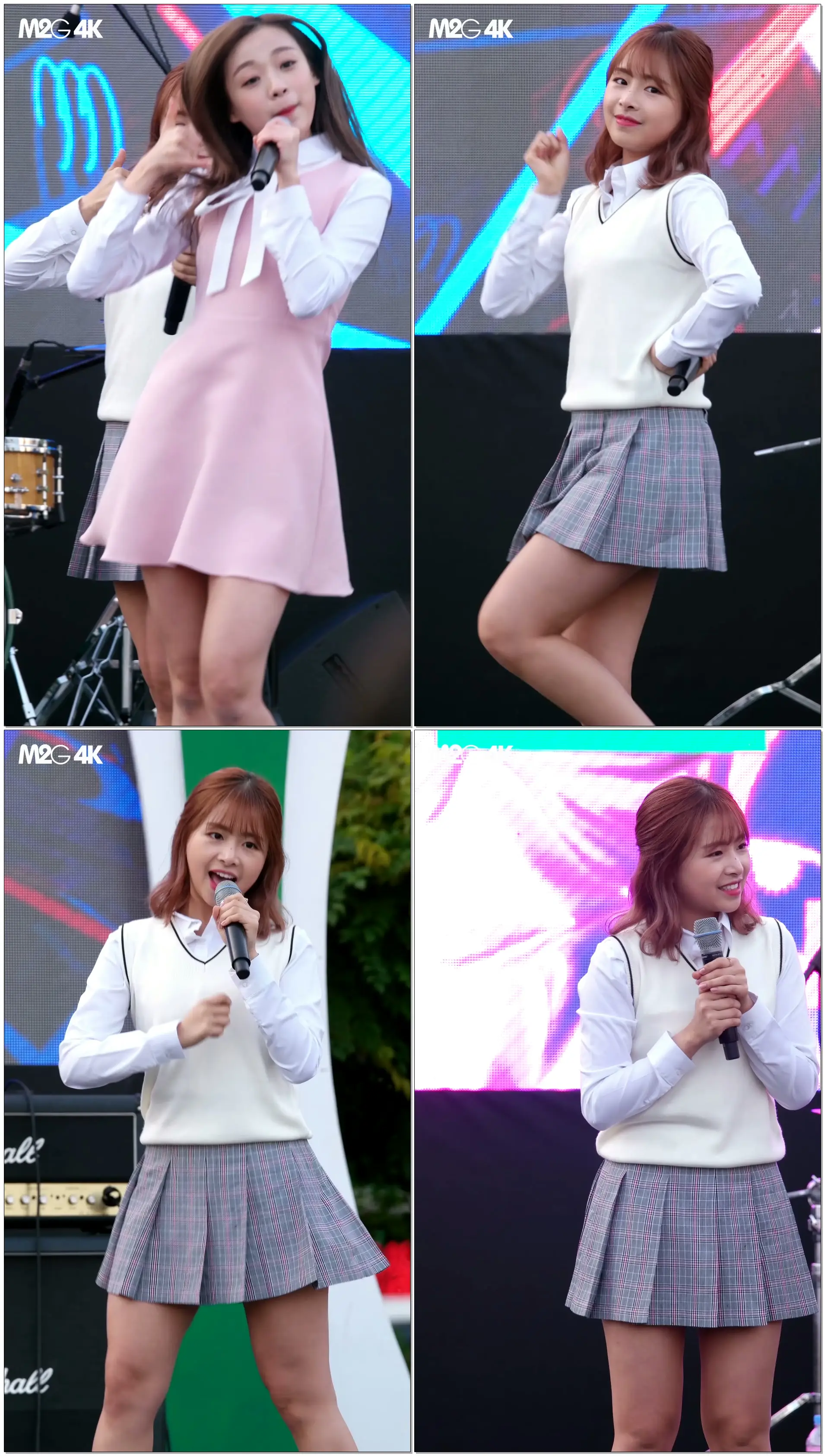 [직캠] 171105 에이프릴 채원 ( Mayday ) - 오산 청소년축제