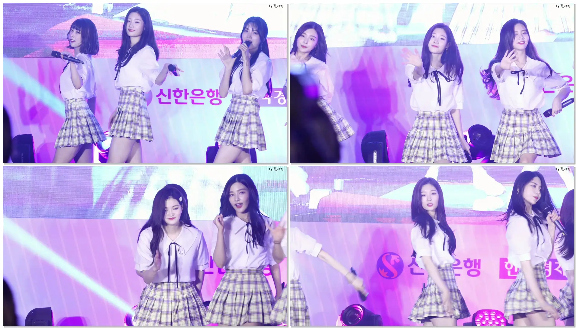 4K 180711 다이아 (DIA) '듣고싶어' (Can't Stop) 채연 ChaeYeon 직캠 @신한은행 29초영화제 by 팔도조선