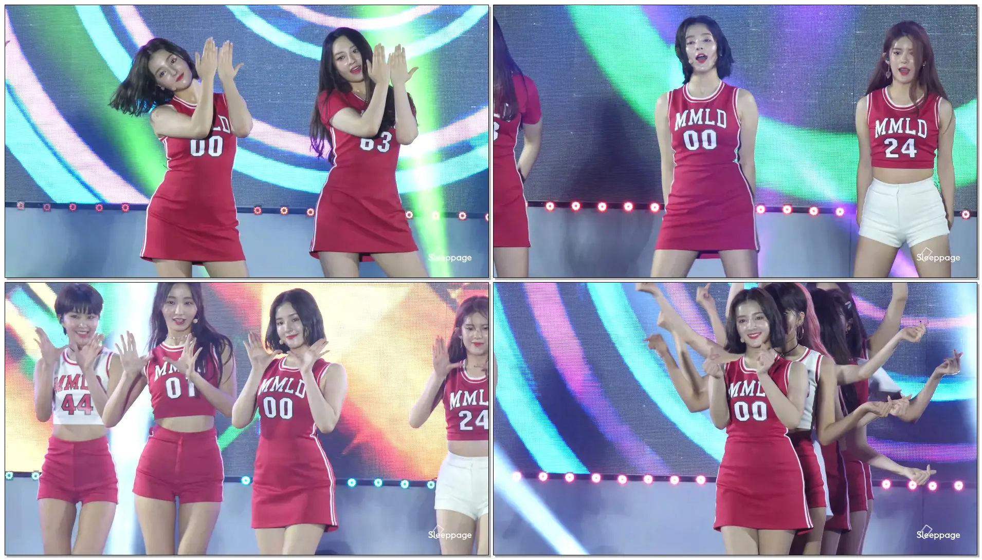 [4K] 180721 모모랜드 MOMOLAND 어마어마해 Wonderful Love 낸시 NANCY @ 안동KPOP콘서트 By Sleeppage