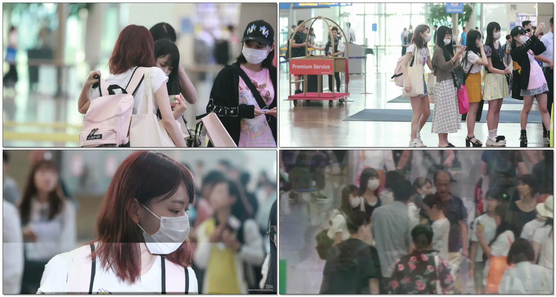 180729 HKT48 미야와키 사쿠라(宮脇咲良) (프로듀스48, 인천공항 출국)