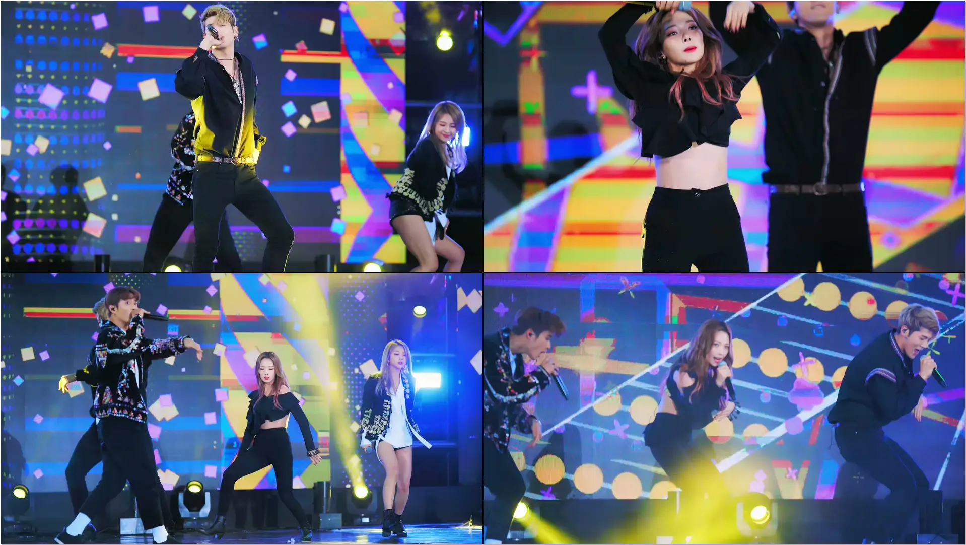KARD(카드) _ 'Hola Hola'@171024 BOF 원아시아 레전드 스테이지 더쇼 해운대[4k [4k Fancam/직캠] By TheGsd