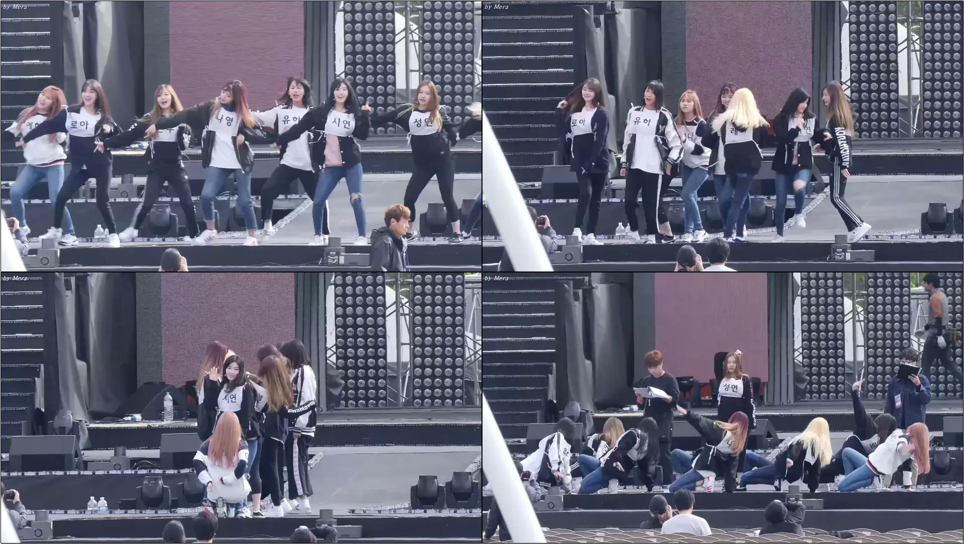 171014 프리스틴 (PRISTIN) WE LIKE 사복 드라이리허설 [전체] 직캠 Fancam (우정슈퍼쇼) by Mera