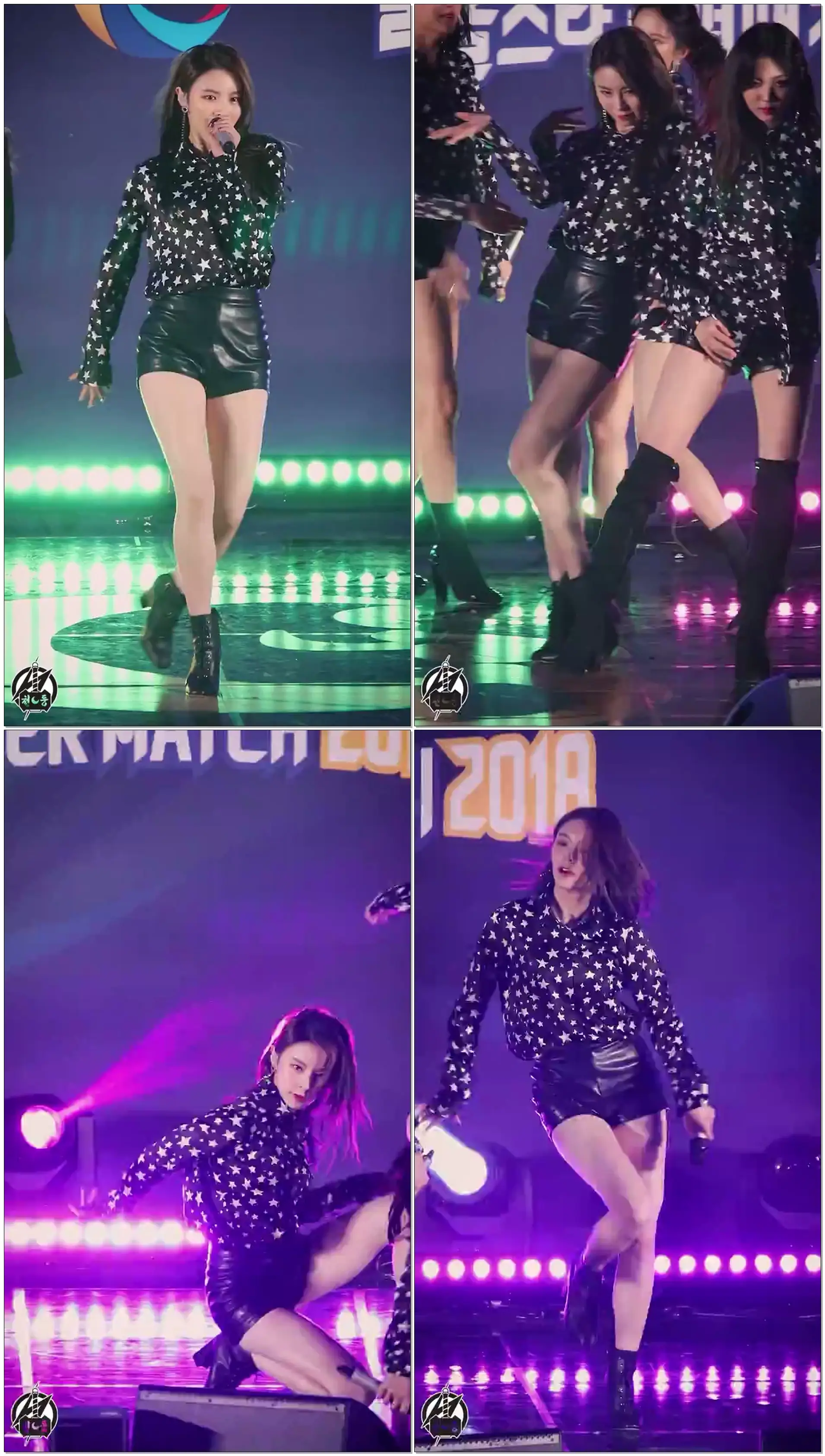 180408 씨엘씨 엘키 직캠 '블랙드레스' BLACK DRESS CLC ELKIE Fancam @한국태국문화교류콘서트 By 천둥