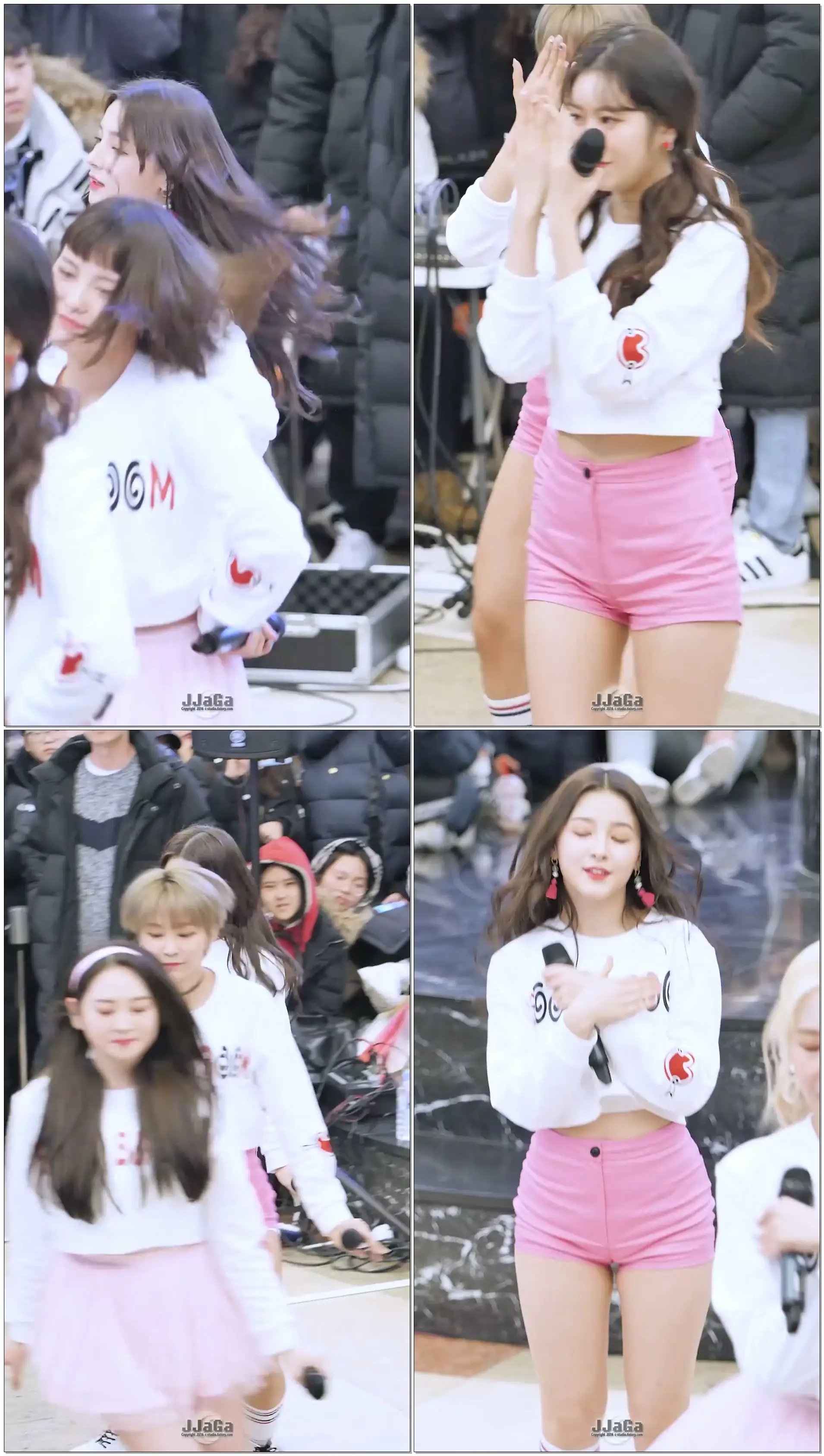 180203 모모랜드 낸시 직캠 (MOMOLAND NANCY) -'꼼짝마' (Fancam) By.JJaGa !버스킹 @서현 AK프라자