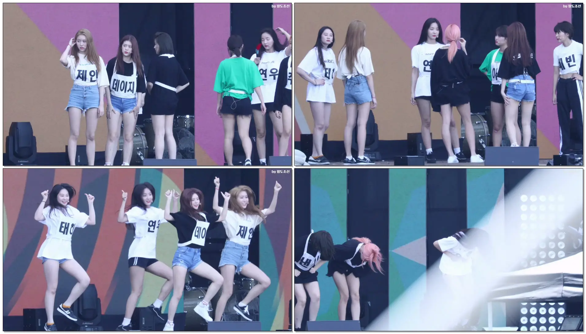 4K 180723 모모랜드 (MOMOLAND) '배앰 + 뿜뿜' 연우 Yeonwoo 직캠 @울산서머페스티벌 by 팔도조선