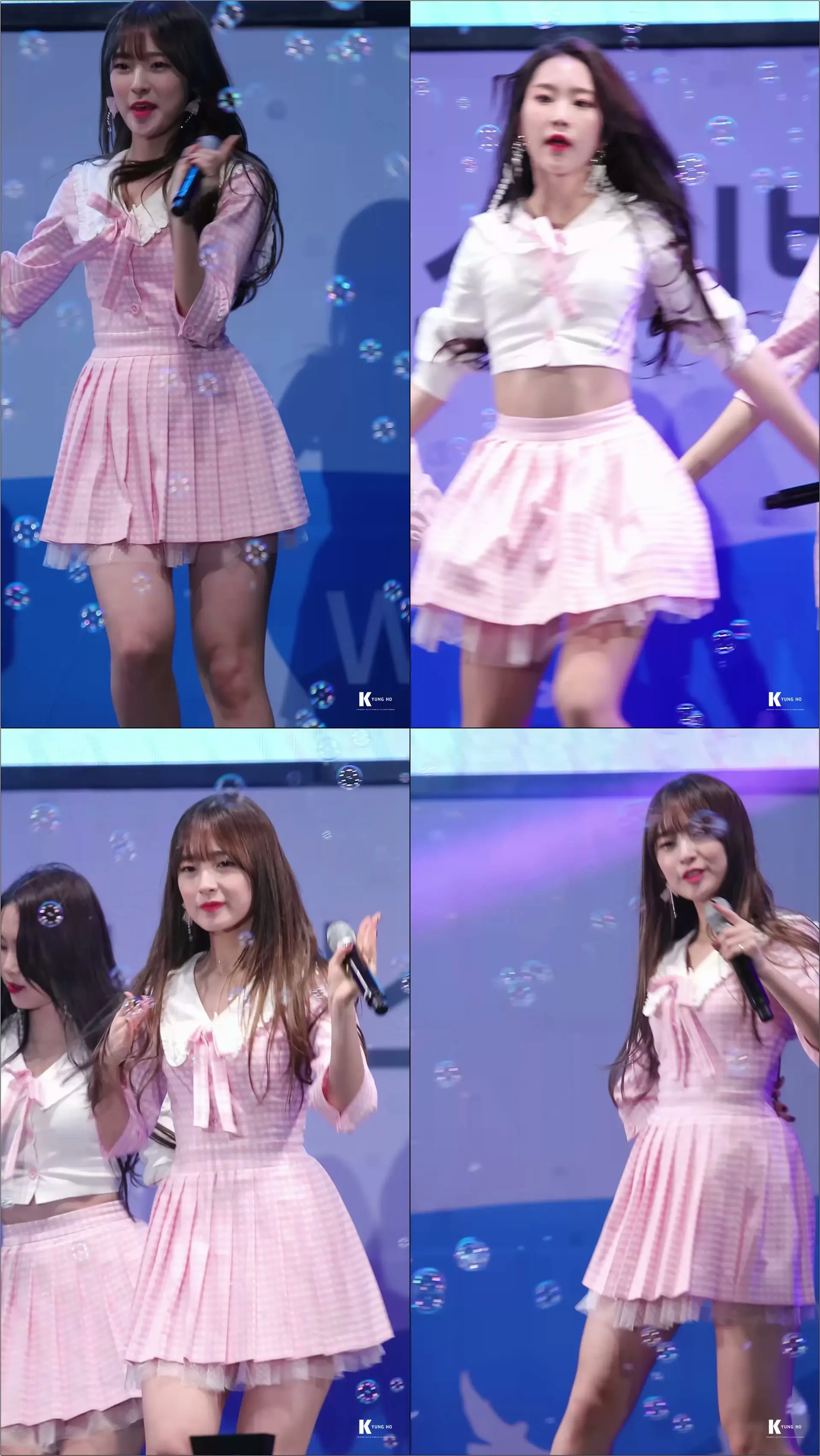 171021 춘천 이국주의 영스트리스 공개방송 오마이걸 (ohmygirl) Windy day 아린 직캠 / fancam