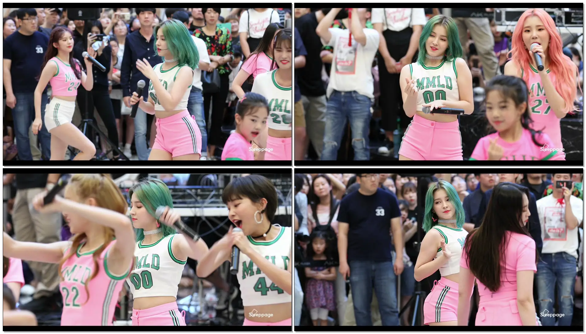 [4K] 180708 모모랜드 MOMOLAND 뿜뿜 BBOOM BBOOM 낸시 NANCY @ MV 조회수 2500만 달성 게릴라 By Sleeppage
