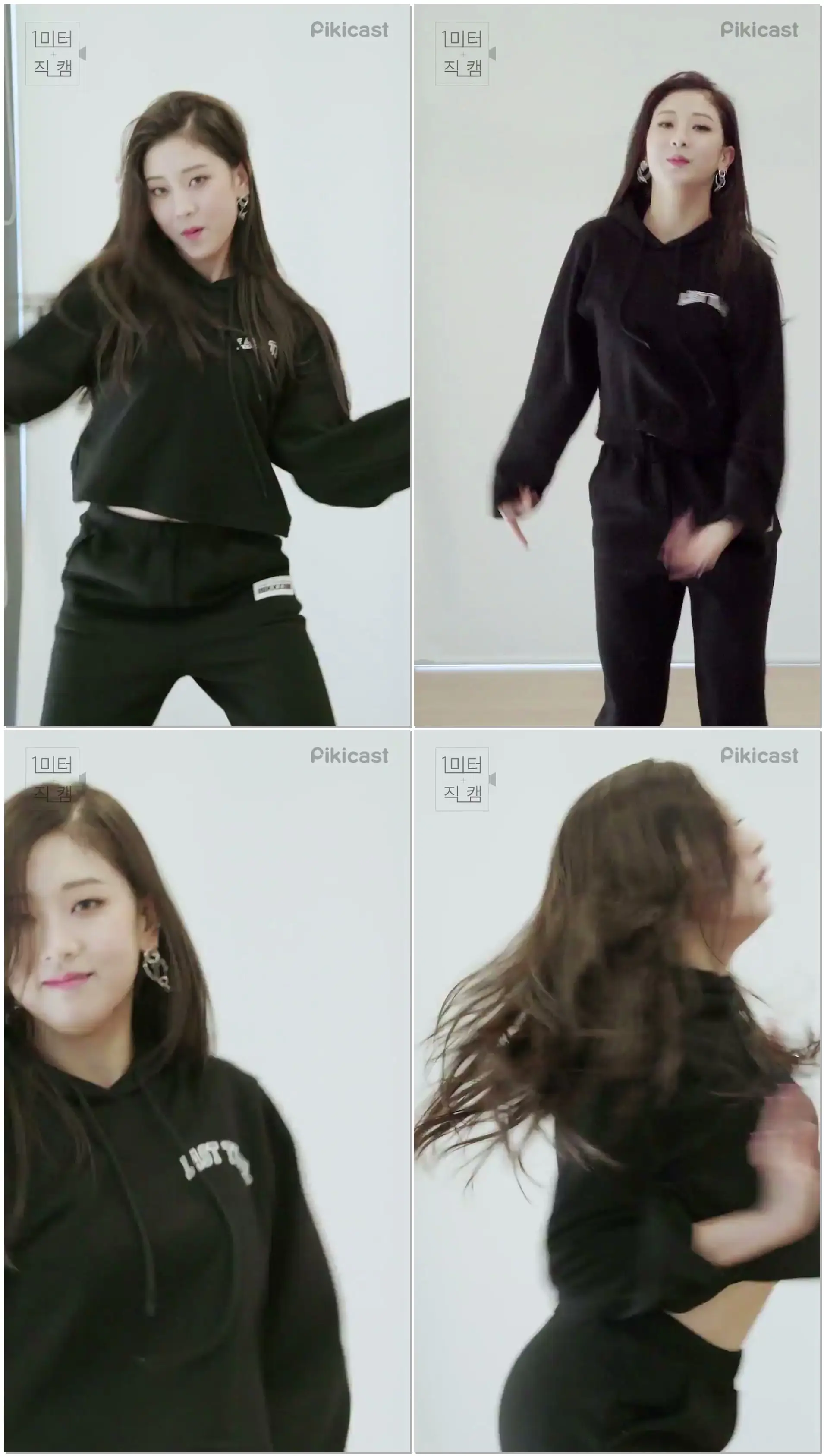 180314 CLC Seungyeon - BLACK DRESS @ PIKICAST '1meter camera'