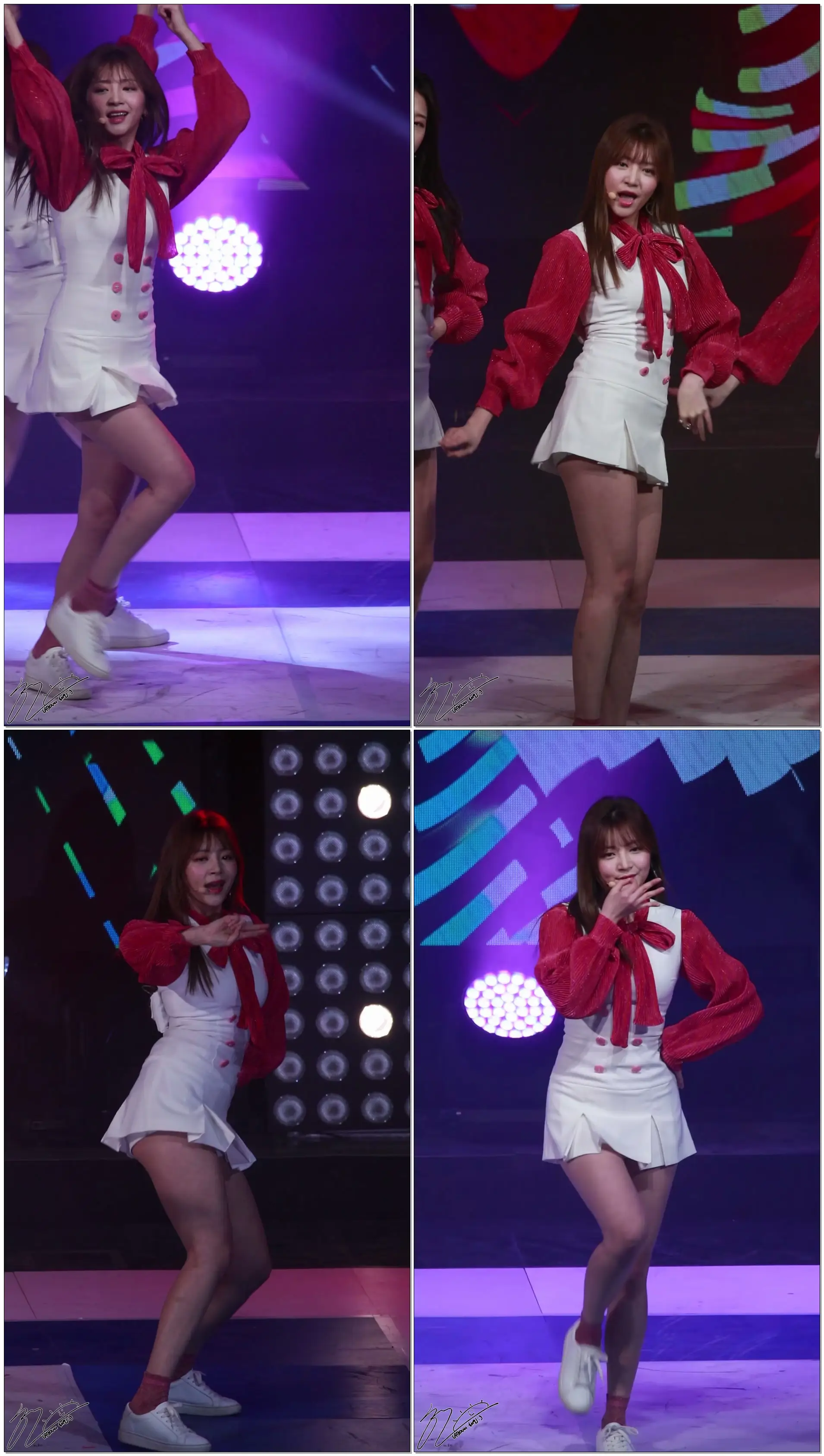 [직캠][180321]고성 위문열차 라붐 해인 - 휘휘