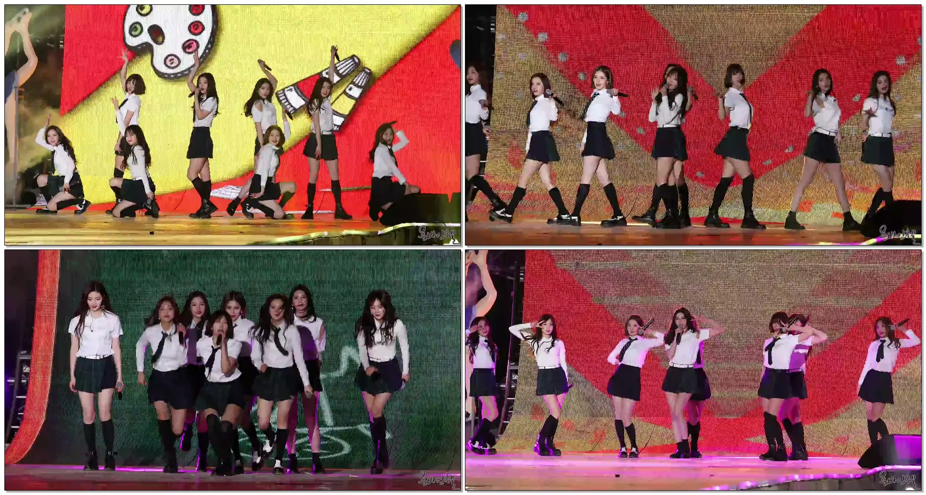 180407 다이아(DIA) 듣고싶어 [동계올림픽 성공개최기념 국민감사 대축제] 직캠(Fancam)