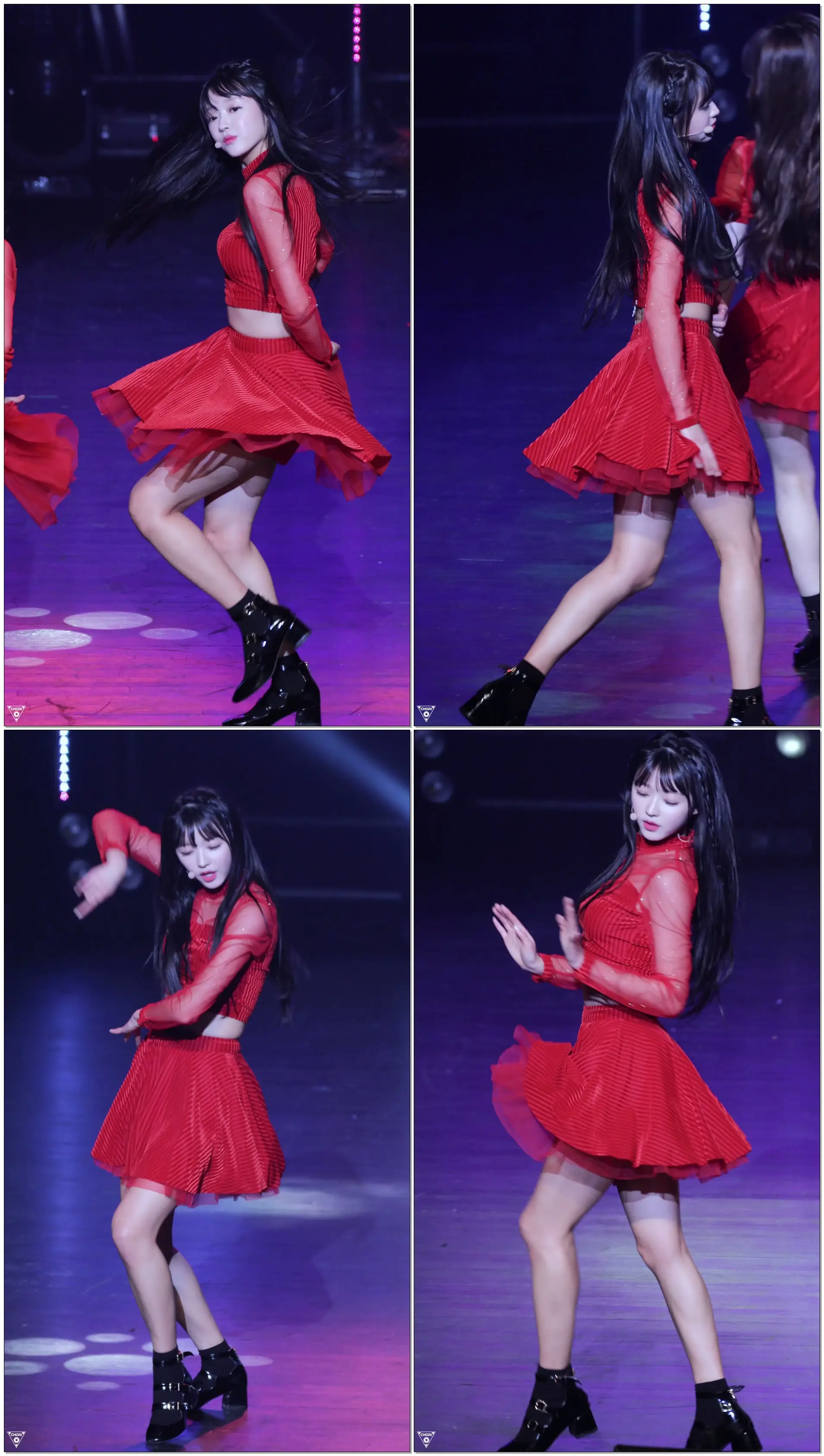 [4K] 180128 오마이걸 유아 직캠 (Oh My Girl/YooA) - WINDY DAY(윈디데이) @인제 I CON 콘서트/Fancam By 쵸리(Chori)