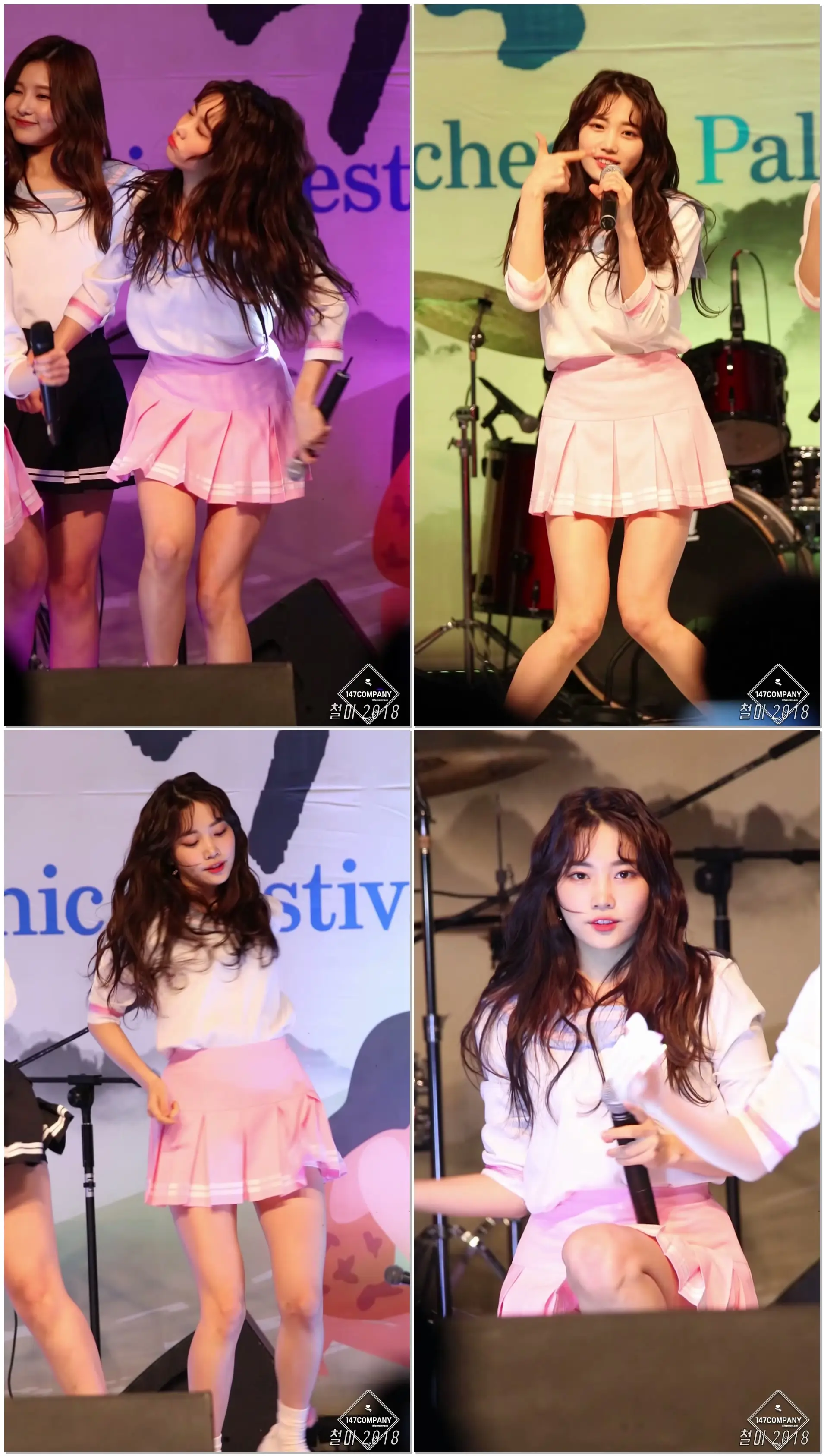 180504 다이아 (DIA) 주은 (JUEUN) 나랑사귈래 BY 철이 147Company - 연천 구석기축제(직캠/fancam)