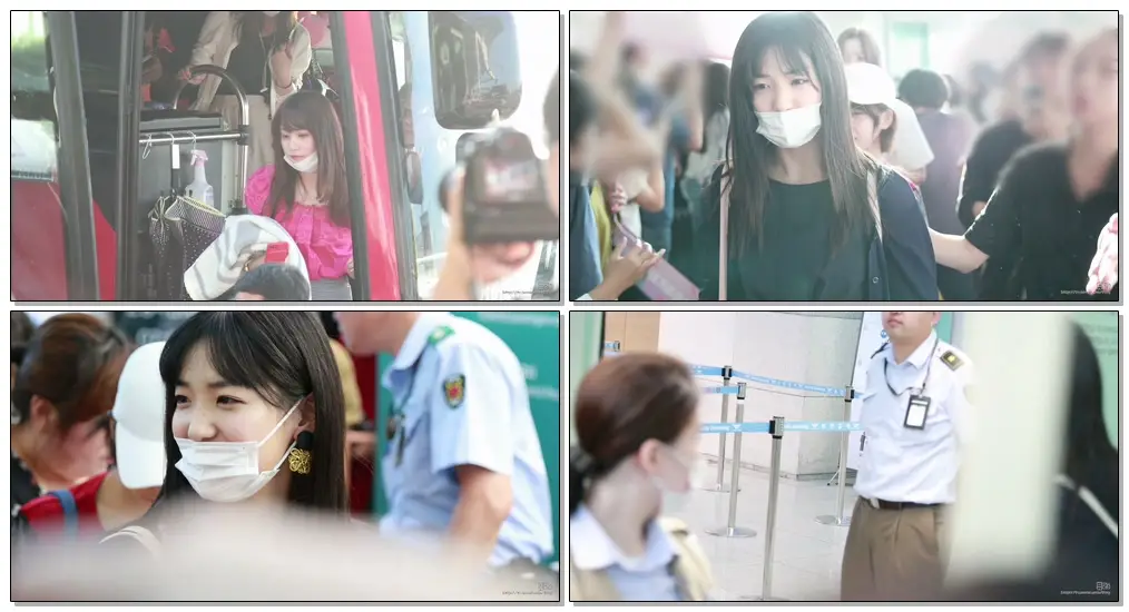 [프듀 48] 시타오 미우 슬픈 표정으로 출국