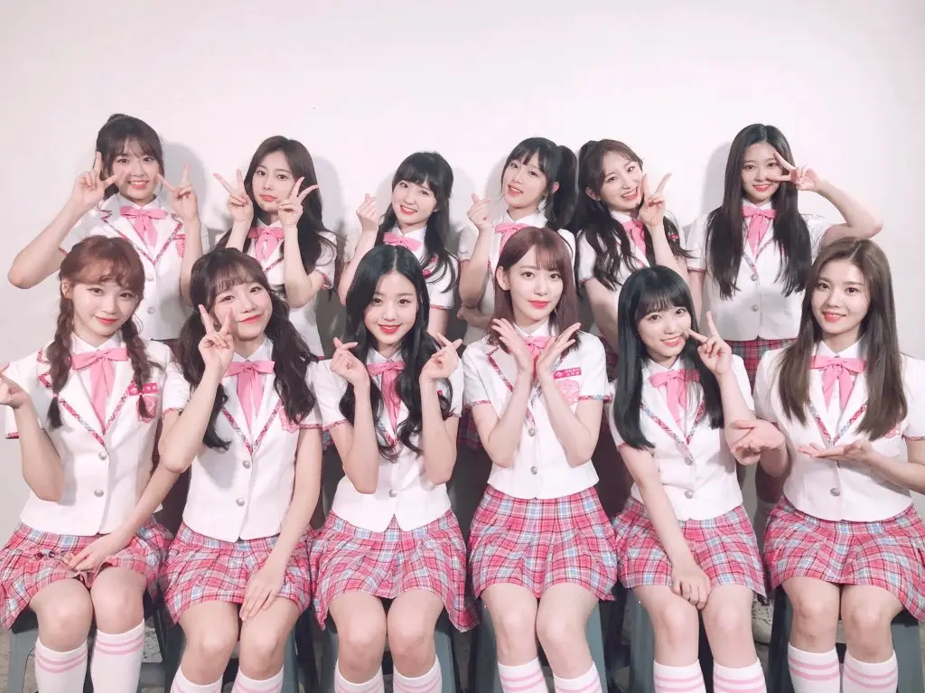 아이즈원 첫 V앱