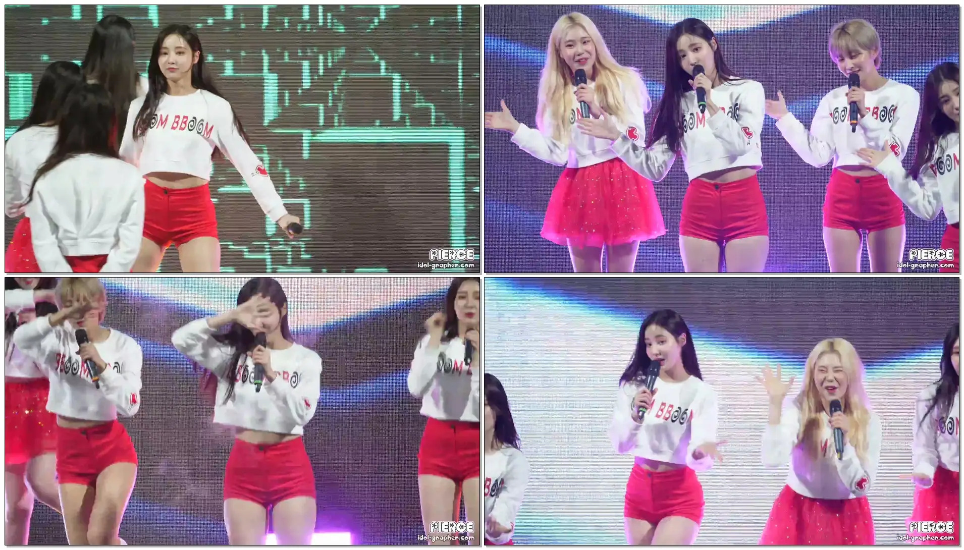 [4K] [180401] 모모랜드 MOMOLAND (연우) - 짠쿵쾅 (수원 kt wiz 시민 서포터즈 페스티벌) 직캠/Fancam by PIERCE