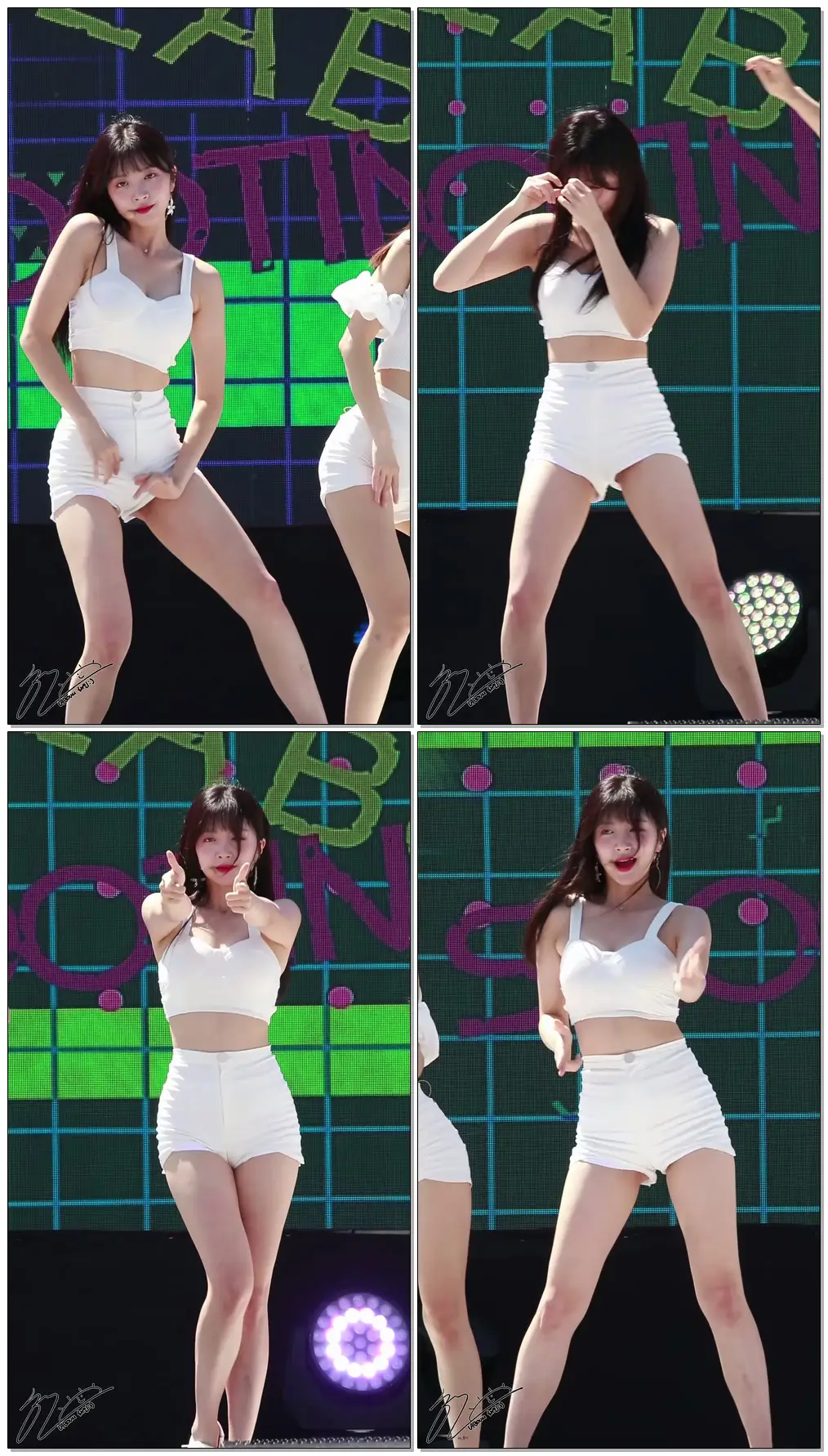 [180908] 국방일보 전우마라톤대회 공개방송 라붐 해인 - 푱푱