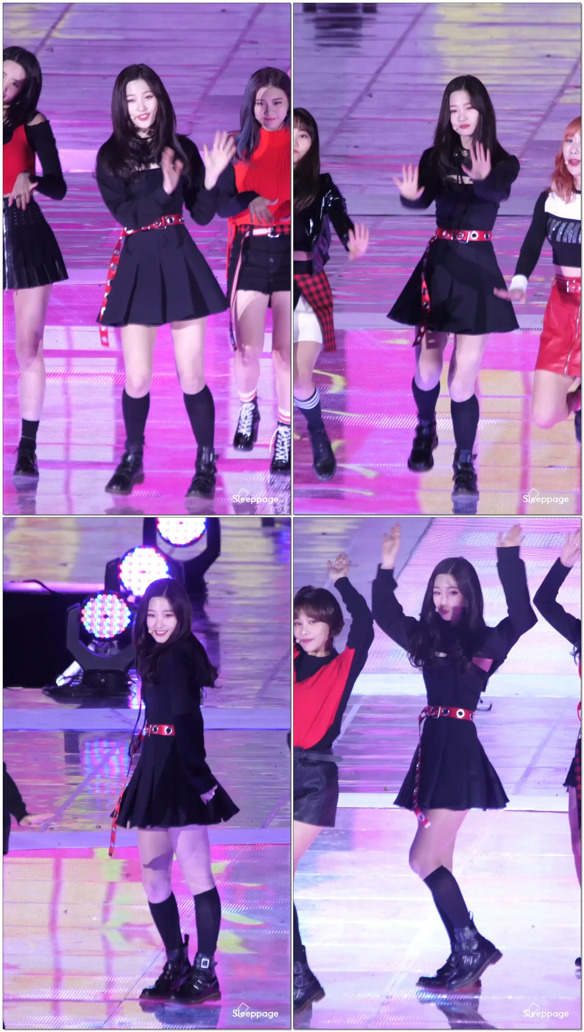 171104 다이아 DIA 굿밤 GOOD NIGHT 정채연 Jeong Chae Yeon @ 드림콘서트 in 평창 by Sleeppage