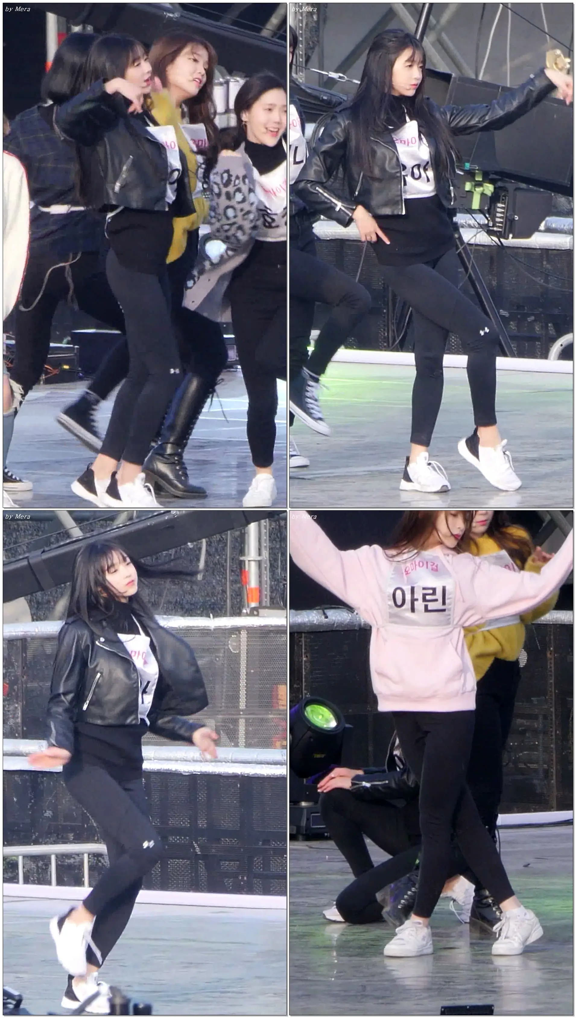 180210 오마이걸 (OH MY GIRL) 비밀정원 (Secret Garden) 사복 리허설 [유아] YooA 직캠 Fancam (K-POP 월드페스타) by Mera