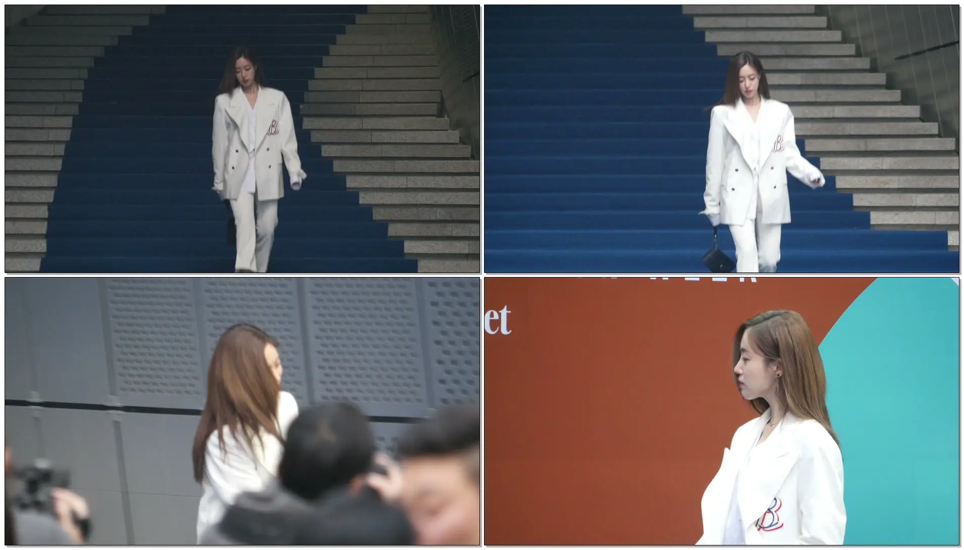 180324 2018 F/W 헤라서울패션위크 BEYOND CLOSET 블루카펫 티아라 은정 4K 직캠 by ace