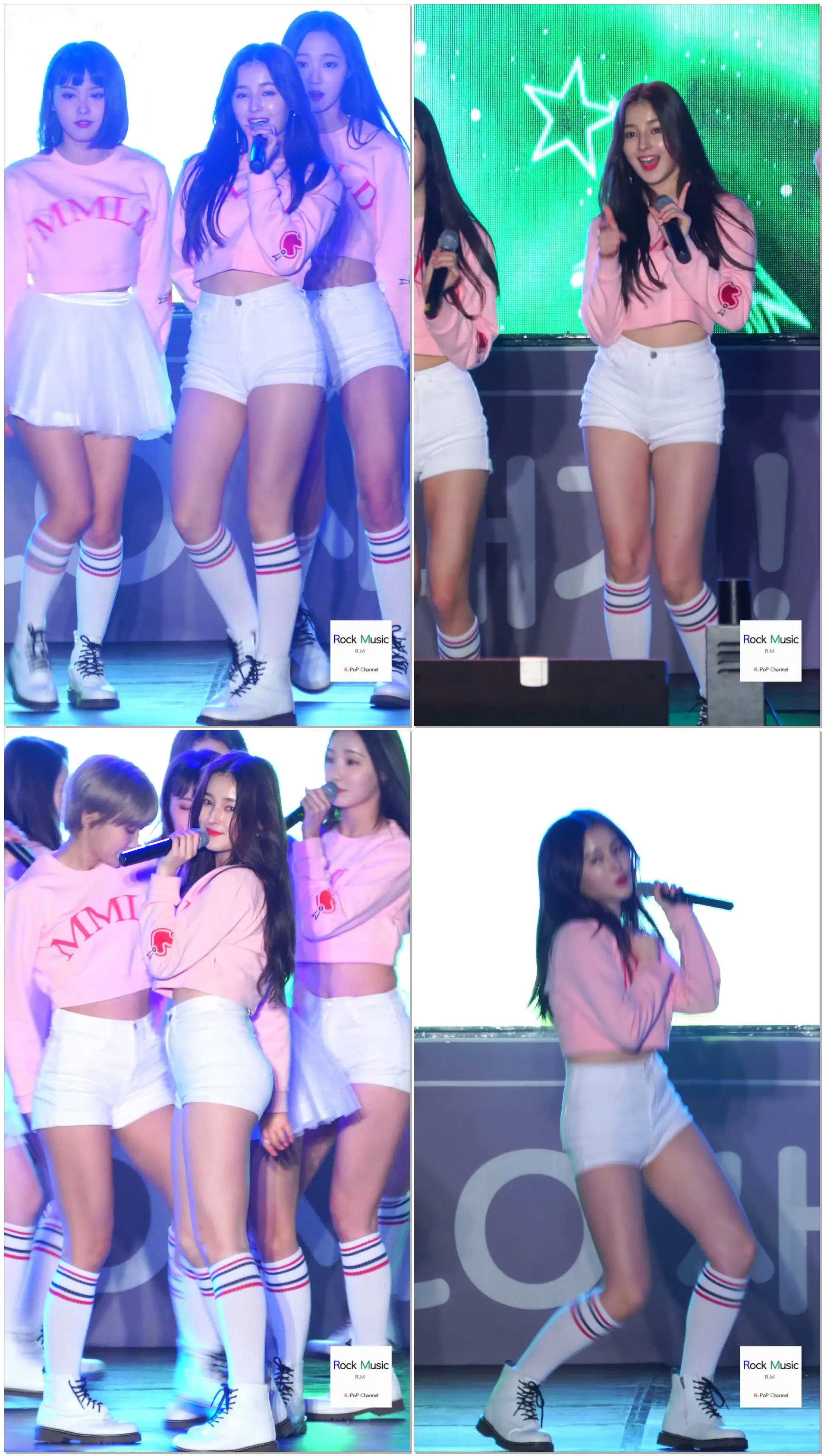 모모랜드 MOMOLAND 낸시(Nancy) [4K 직캠]짠쿵쾅 JJan! Koong! Kwang!@180322 락뮤직