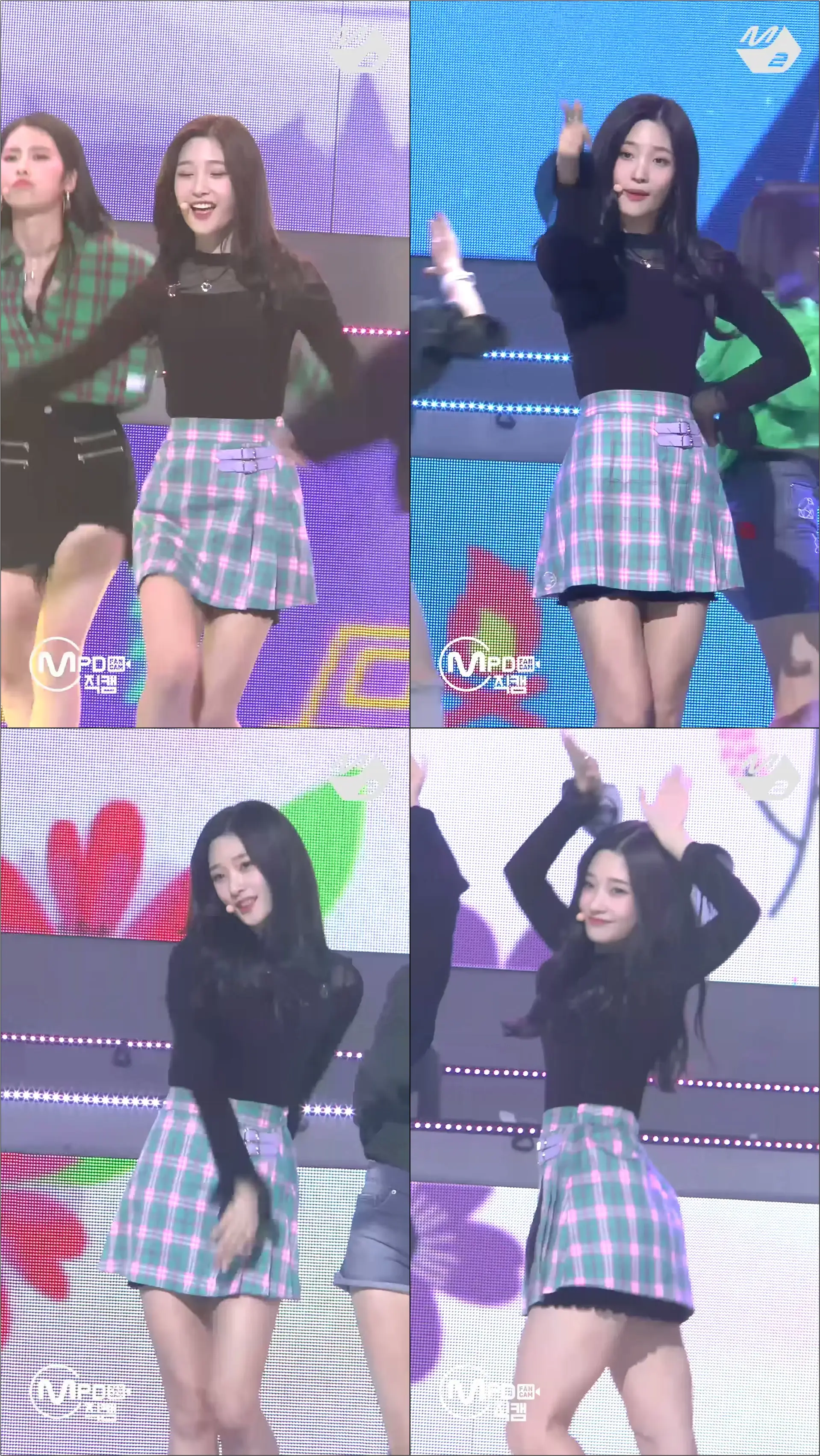 [MPD직캠] 다이아 정채연 직캠 굿밤 Good Night DIA CHAE YEON Fancam @엠카운트다운_171026