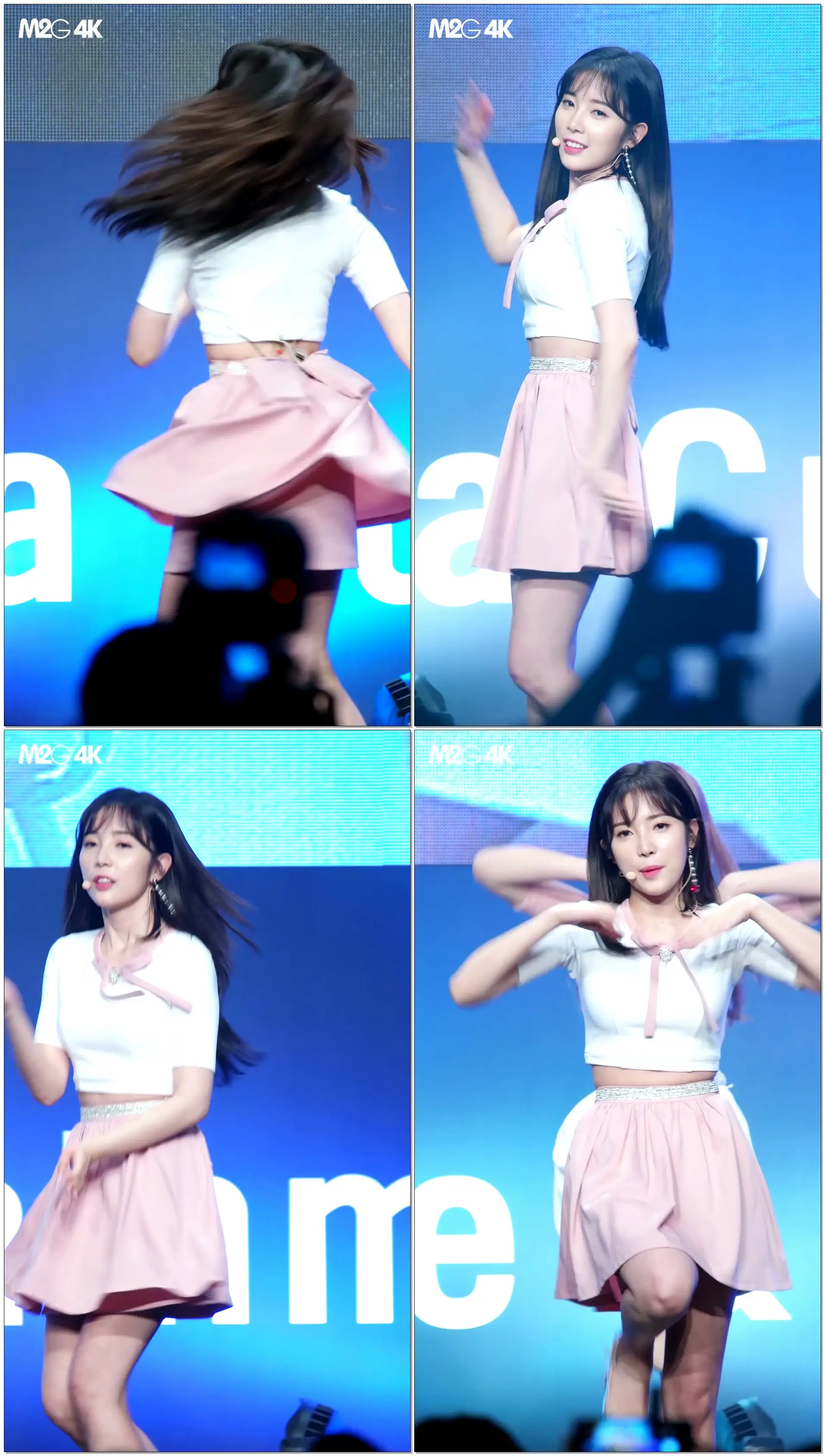 [직캠] 171128 에이프릴 윤채경 ( 손을 잡아줘 ) - 대한민국문화연예대상