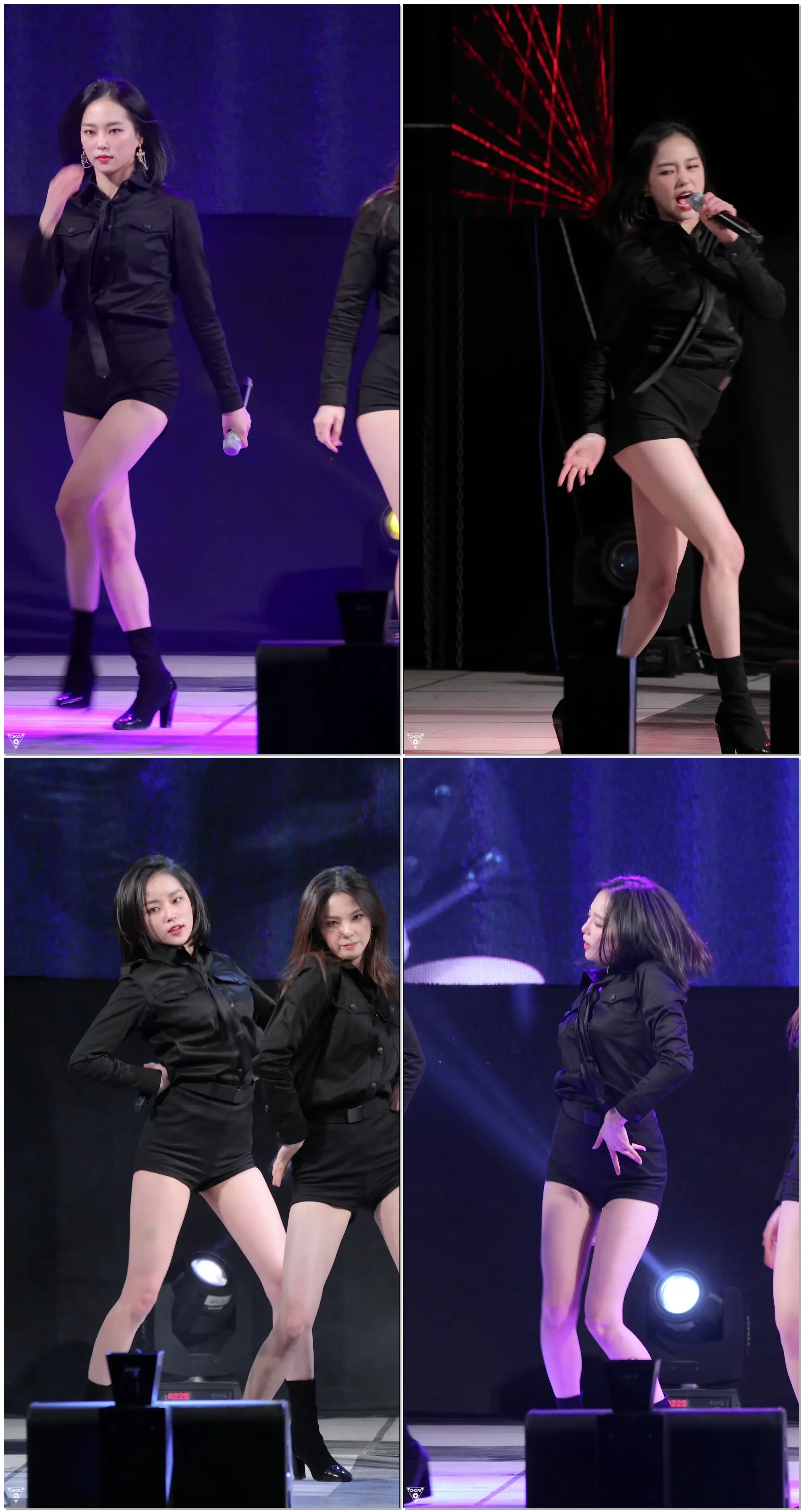 [4K] 180429 CLC 예은 직캠 (Crystal Clear/장예은) - BLACK DRESS(블랙드레스) @오뚜기 한마음 축제/Fancam By 쵸리(Chori)