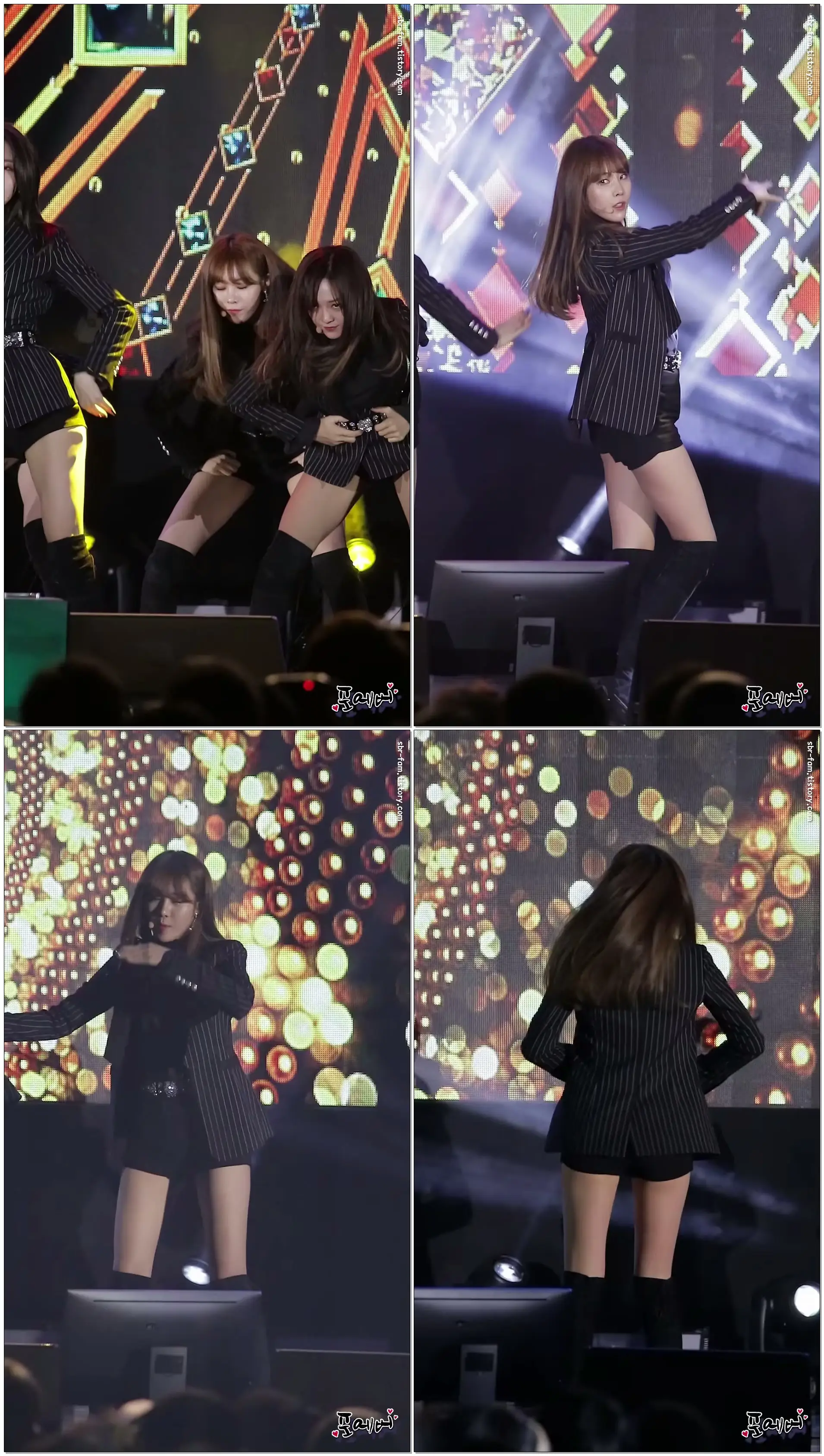 180303 구구단(gugudan) 해빈-The Boots [2018 평창 패럴림픽 성화화합행사] 직캠(fancam) by 포에버