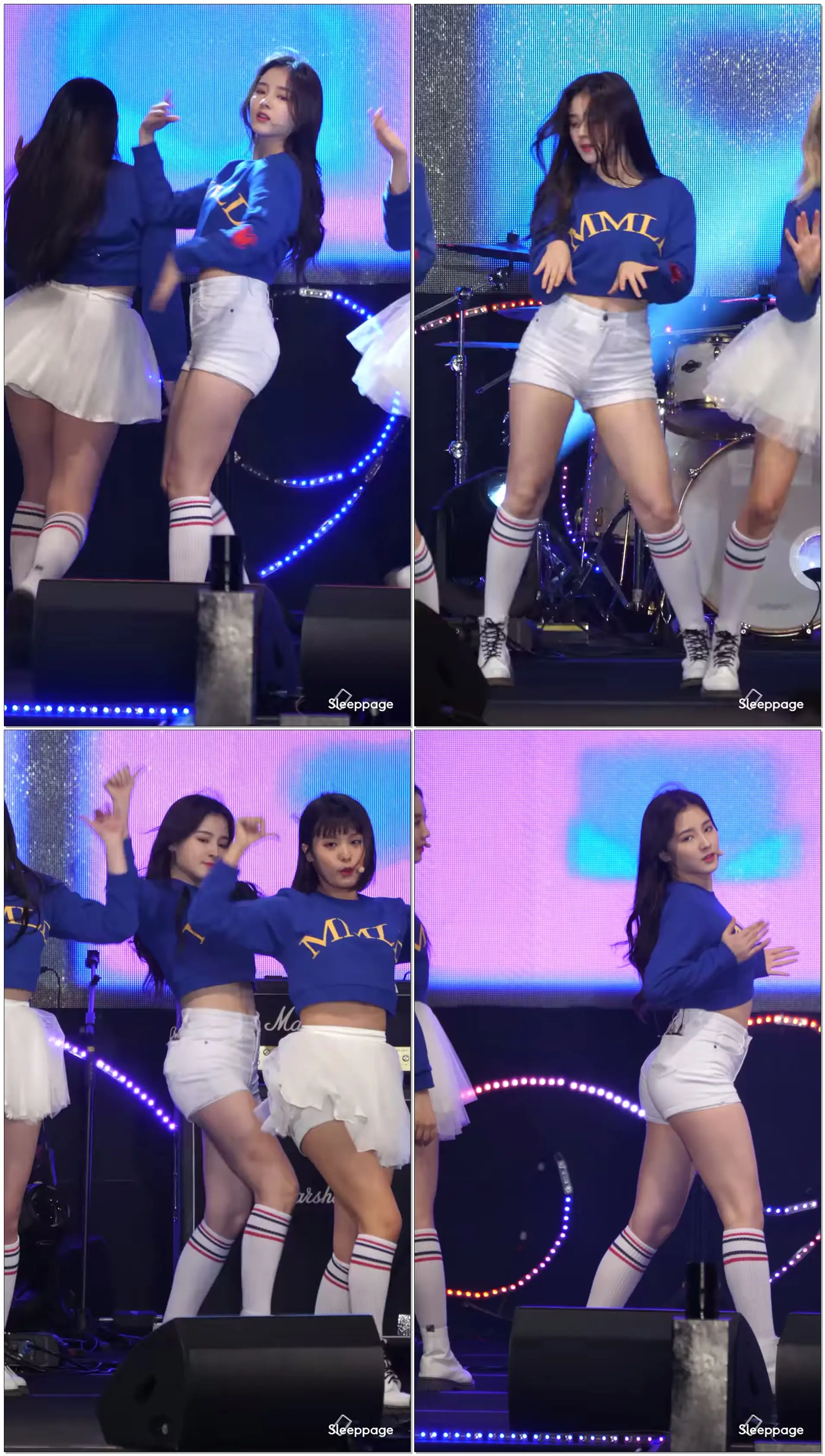 [4K] 180331 모모랜드 MOMOLAND 뿜뿜 BBOOM BBOOM 낸시 Nancy @ 평창너머세계로 By Sleeppage