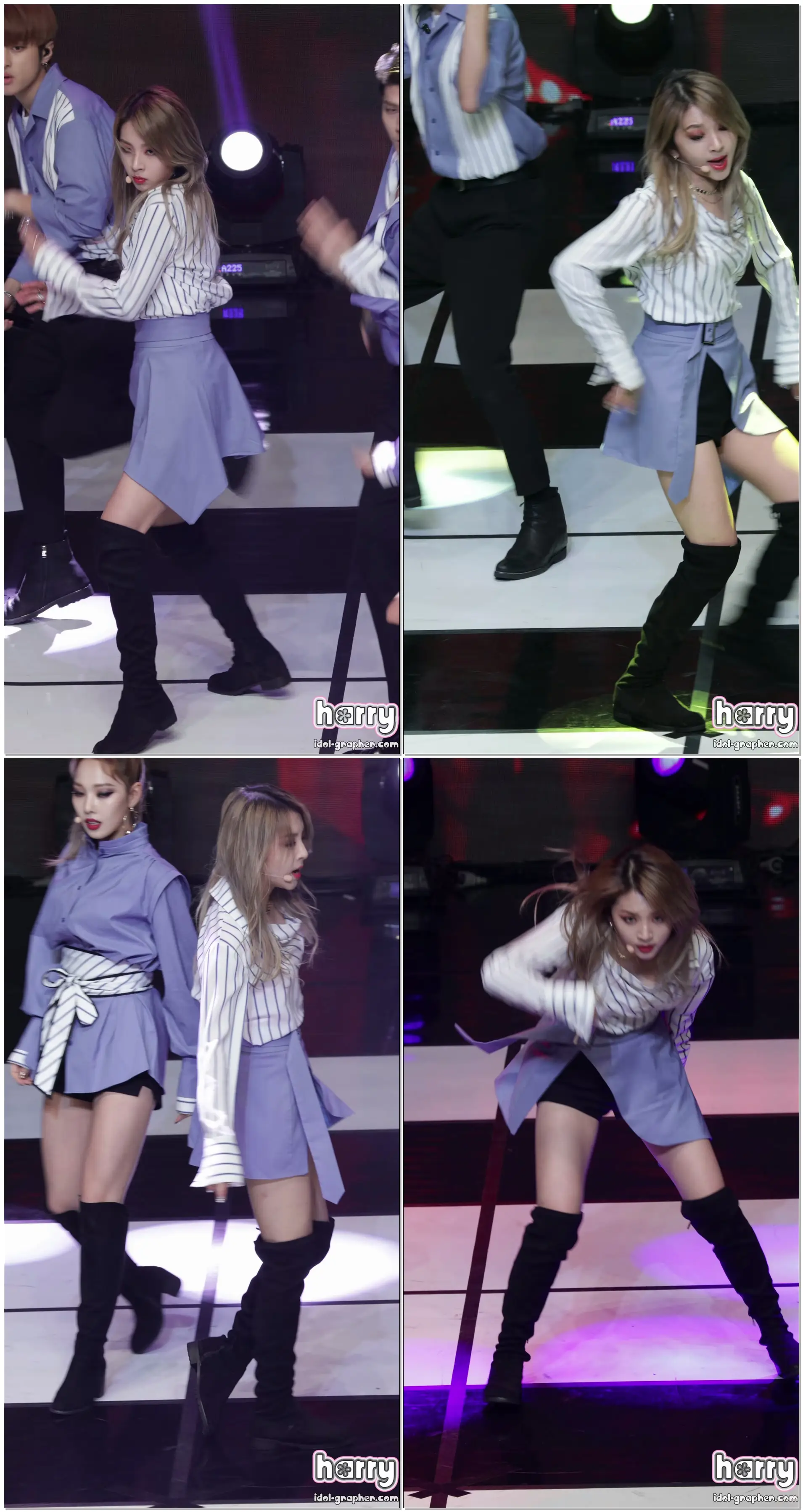 [171216][4K] 카드(KARD) 전지우 '유인미(YOU IN ME)' 직캠(fancam) - 러브FM강릉콘서트