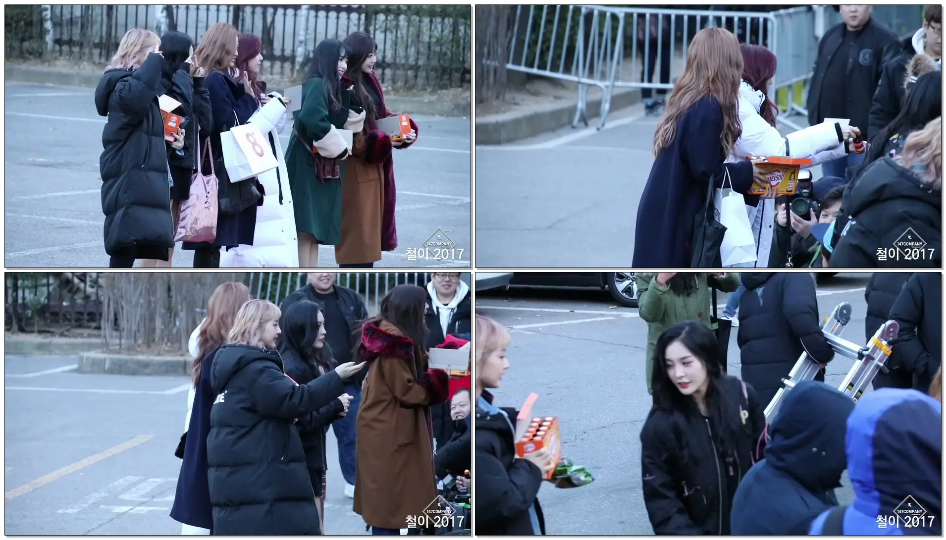 171201 소나무 (SONAMOO) 전체 출근길 BY 철이 147Company - kbs 뮤직뱅크 신관공개홀(직캠/fancam)