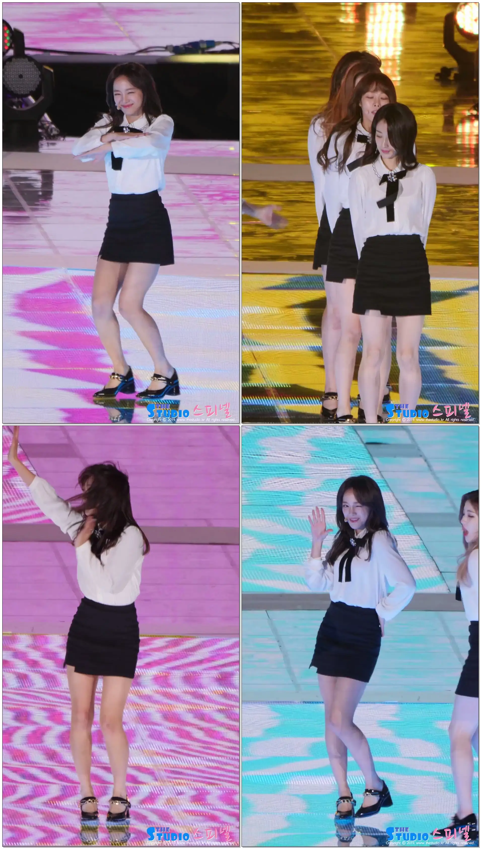 171104 구구단 '레인보우' 김세정 직캠 gugudan Sejeong fancam - Rainbow (평창 드림콘서트) by Spinel