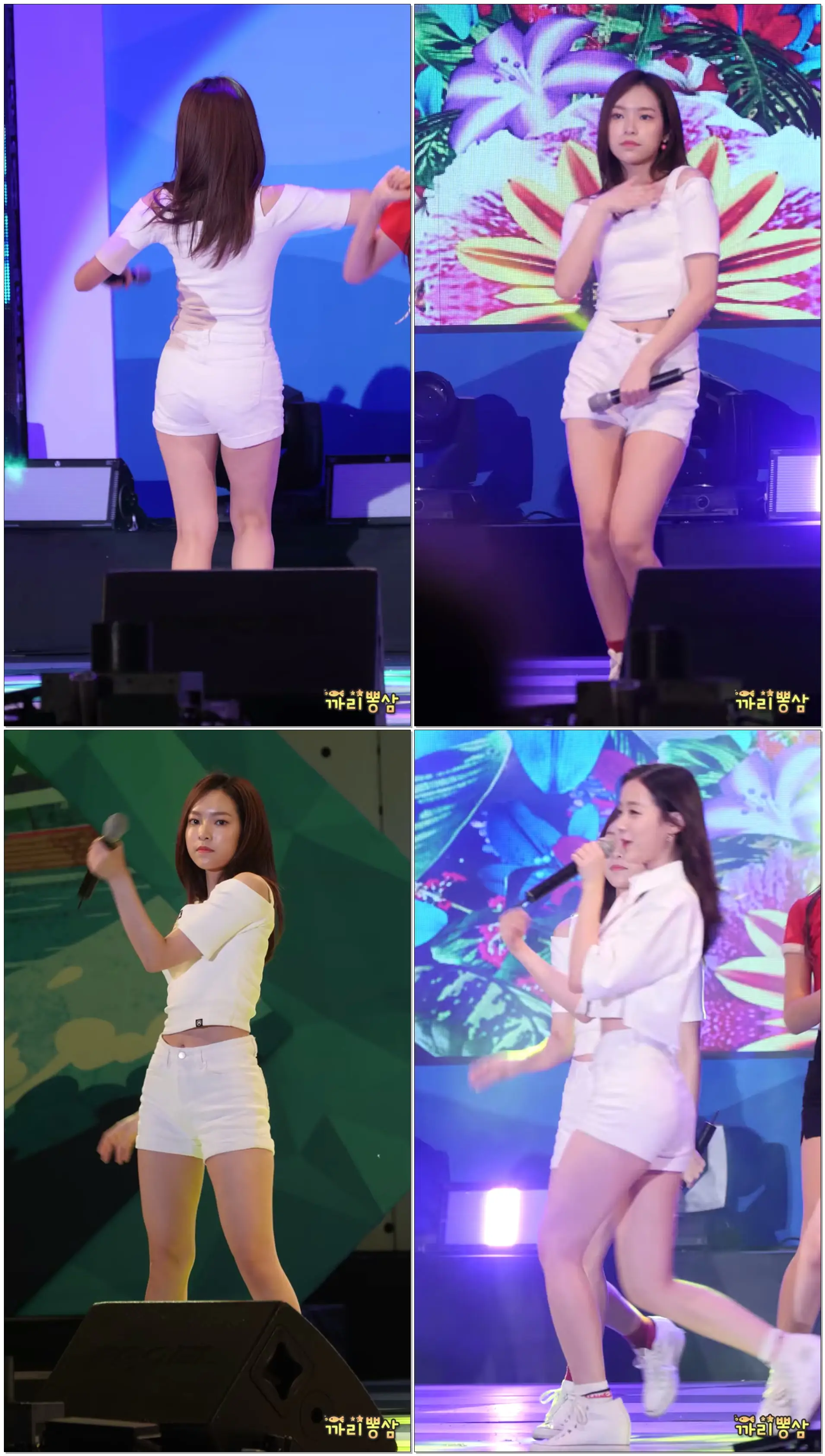 [4K]180728 APRIL 에이프릴 'YE NA' 양예나 'The Blue Bird' 파랑새 [직캠/Fancam] @ 봉화은어축제 by 까리뽕삼