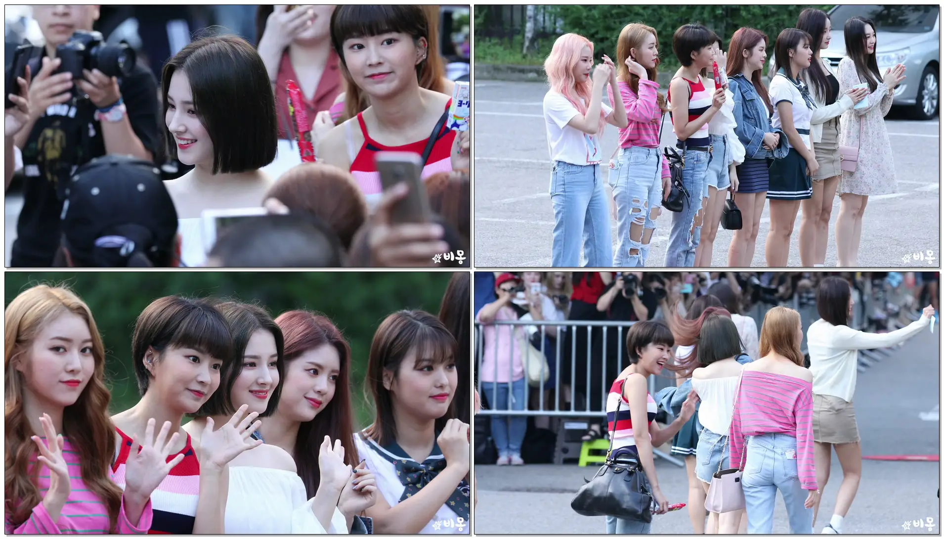 180720 모모랜드(MOMOLAND) 낸시(Nancy) 뮤직뱅크 출근길 [Music Bank] 4K 직캠 by 비몽