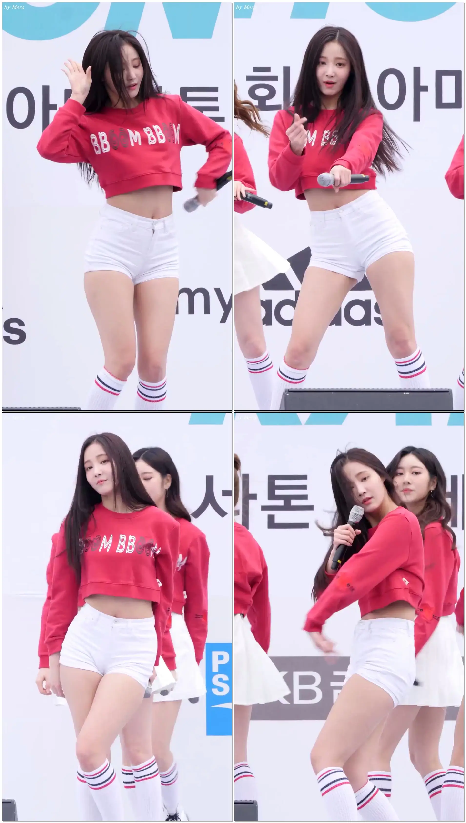 180318 MOMOLAND (모모랜드) - 뿜뿜 (BBoom BBoom) [연우] YeonWoo 직캠 Fancam (2018서울국제마라톤) by Mera