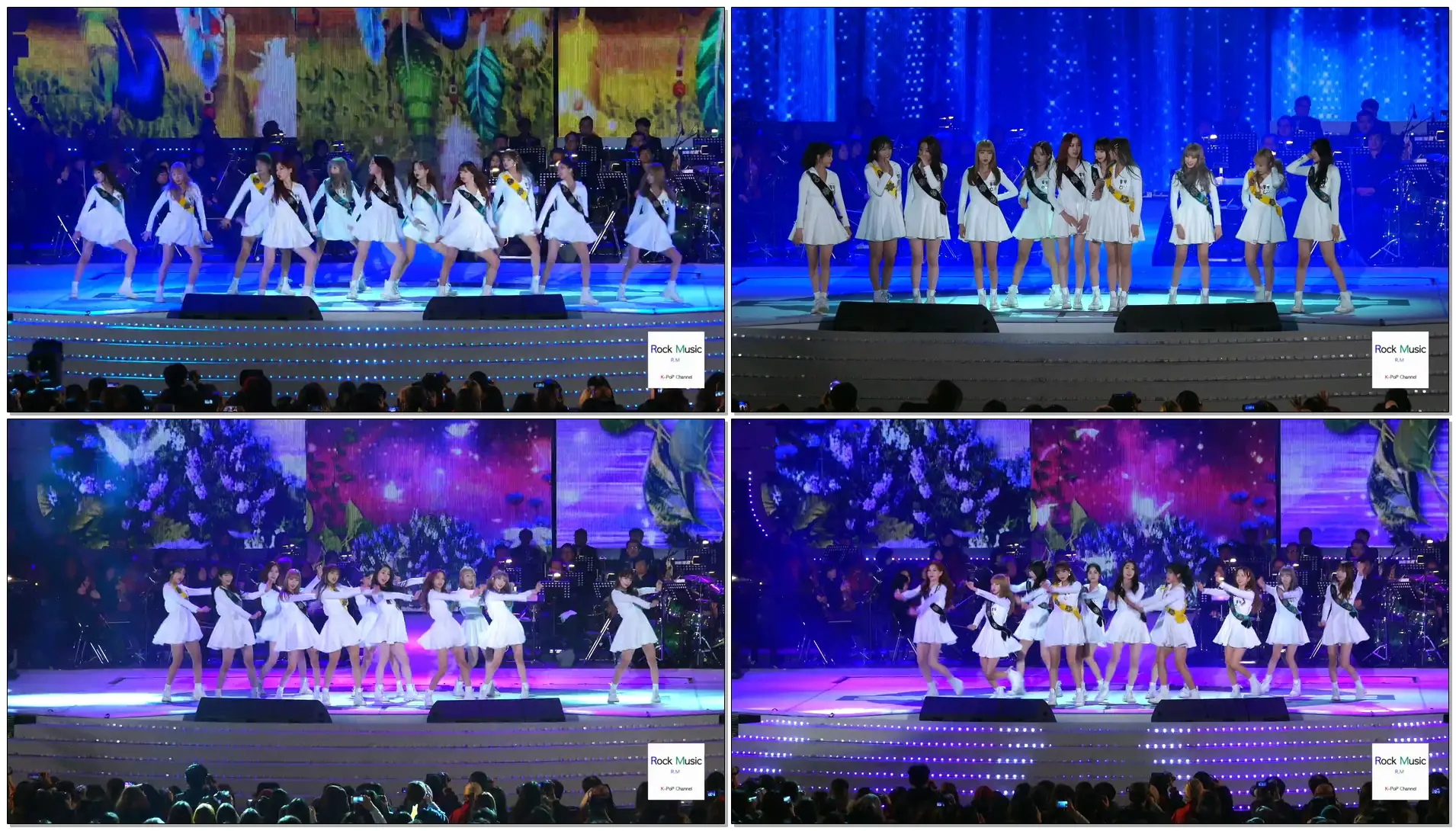 WJSN 우주소녀[4K 직캠]꿈꾸는 마음으로 + 너에게 닿기를, 풀캠@180327 락뮤직