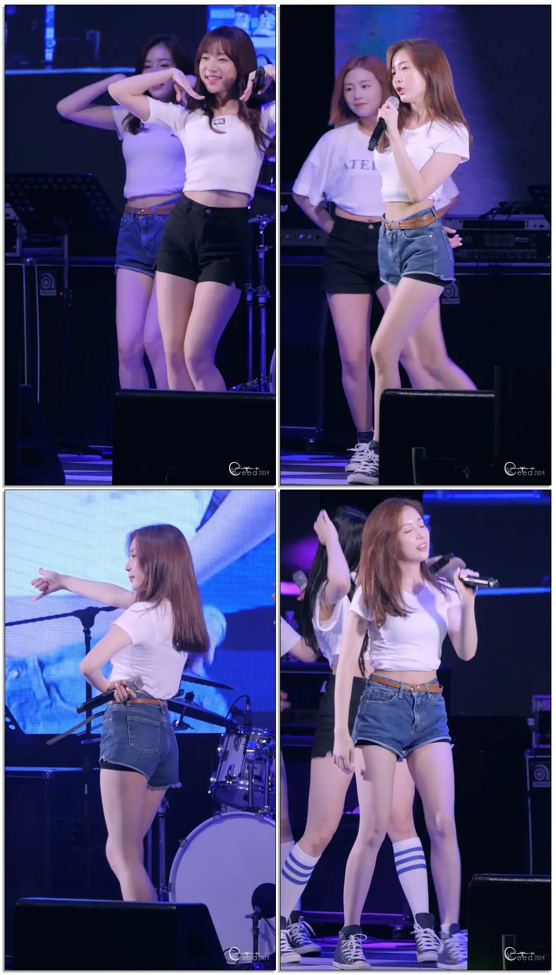180810 에이프릴 APRIL 채경 MAYDAY 메이데이 @서울아레나뮤직페스티벌 4K 60P 직캠