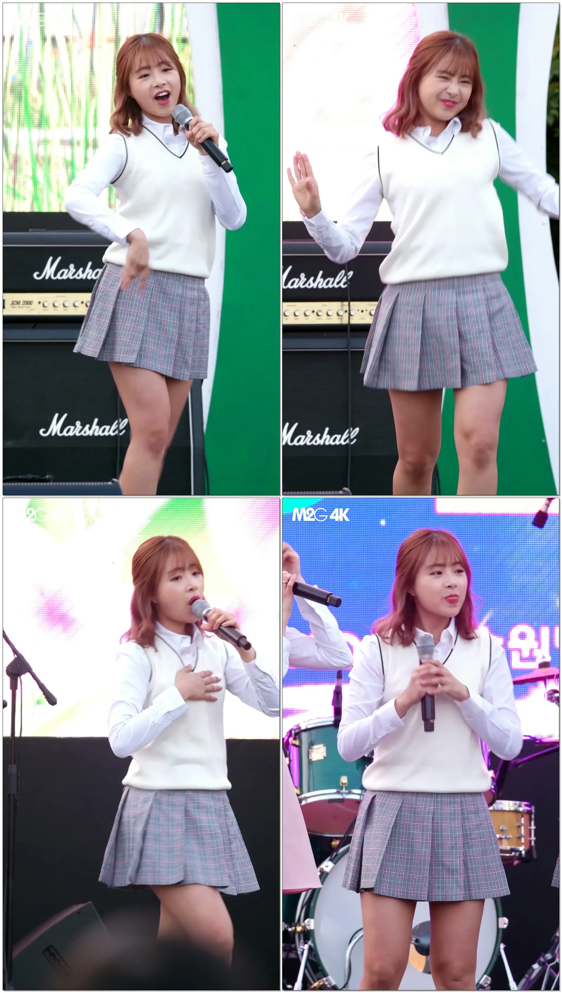 [직캠] 171105 에이프릴 채원 ( 봄의 나라 이야기 )오산 청소년축제