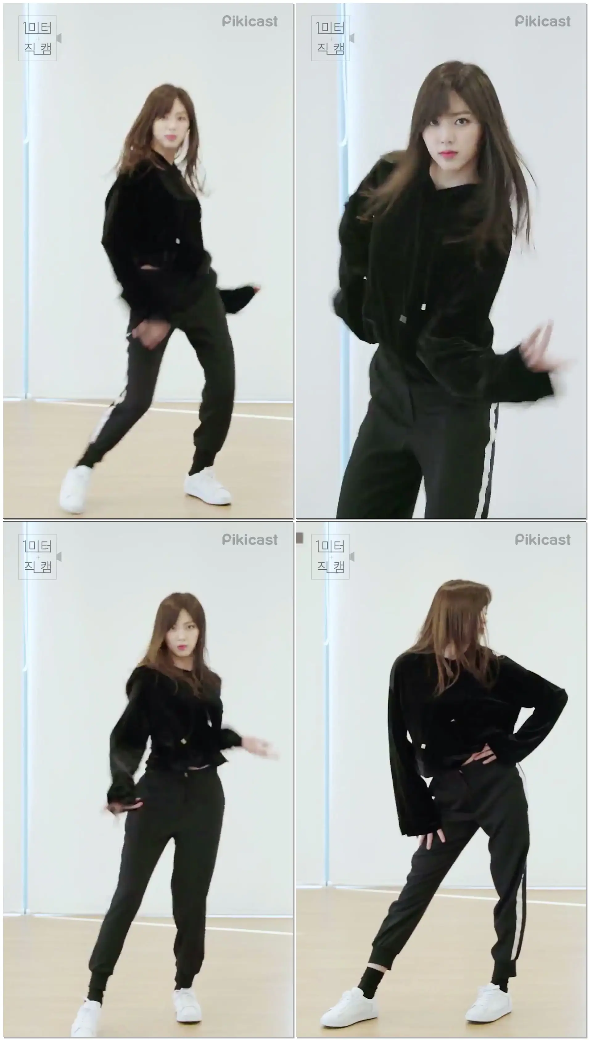 180314 CLC Eunbean - BLACK DRESS @ PIKICAST '1meter camera'
