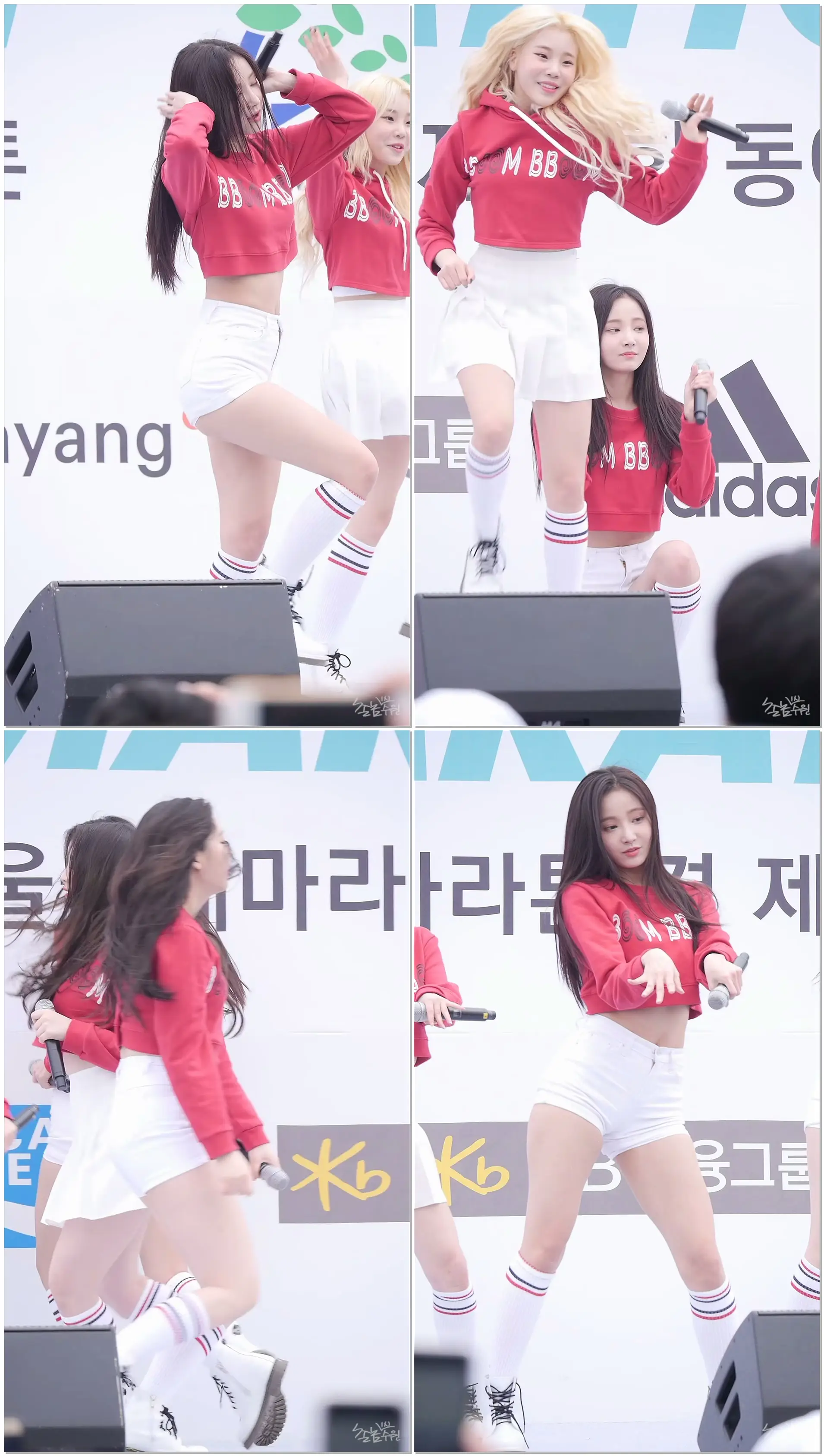180318 모모랜드 (MOMOLAND) - 뿜뿜 (BBoom BBoom) (연우) 직캠 by 수원촌놈 [서울국제마라톤]