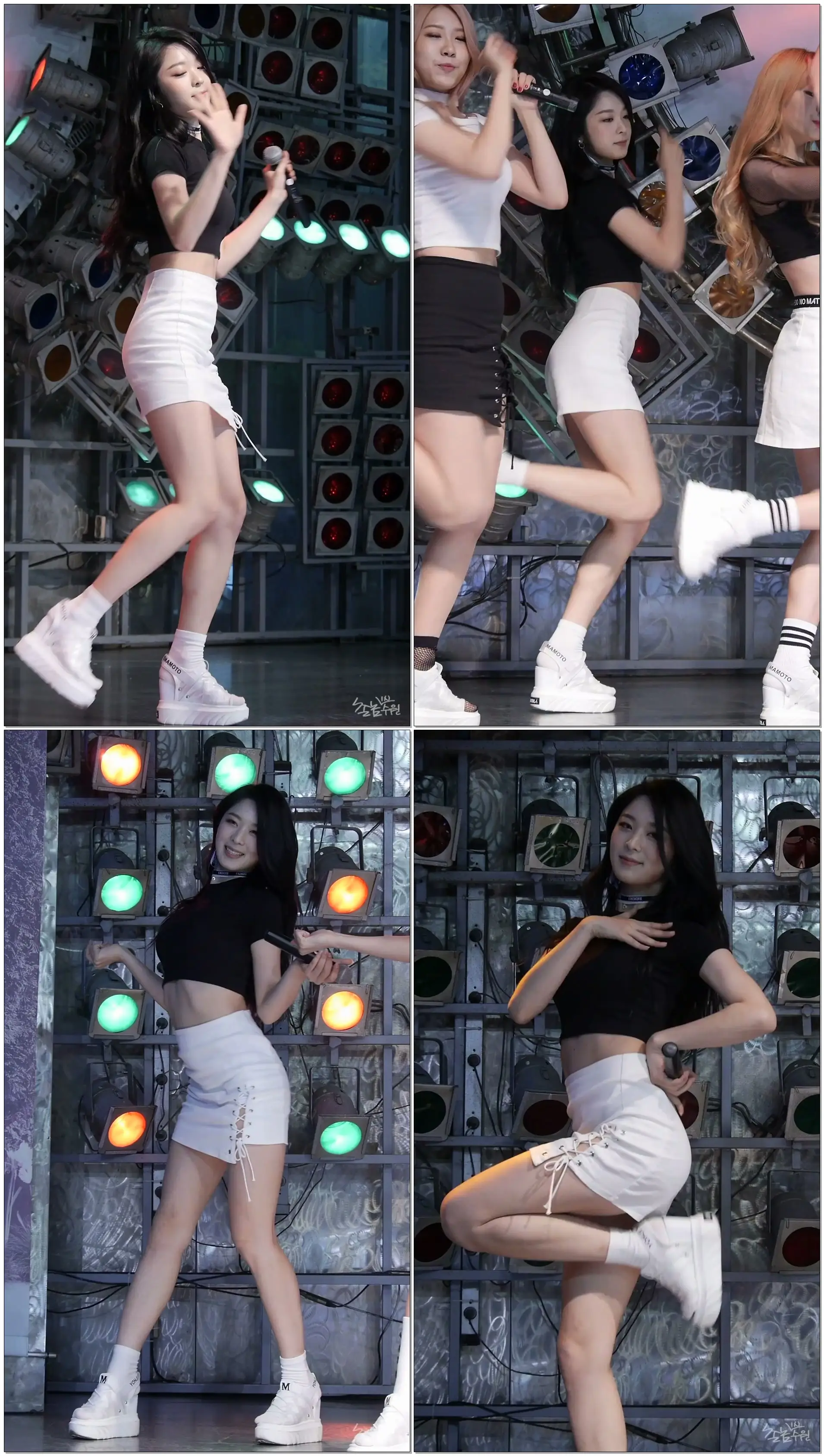 171112 해시태그 (Hash Tag) - 심쿵해 (of AOA) (다정) 직캠 by 수원촌놈 [동대문밀리오레 신발프로젝트]