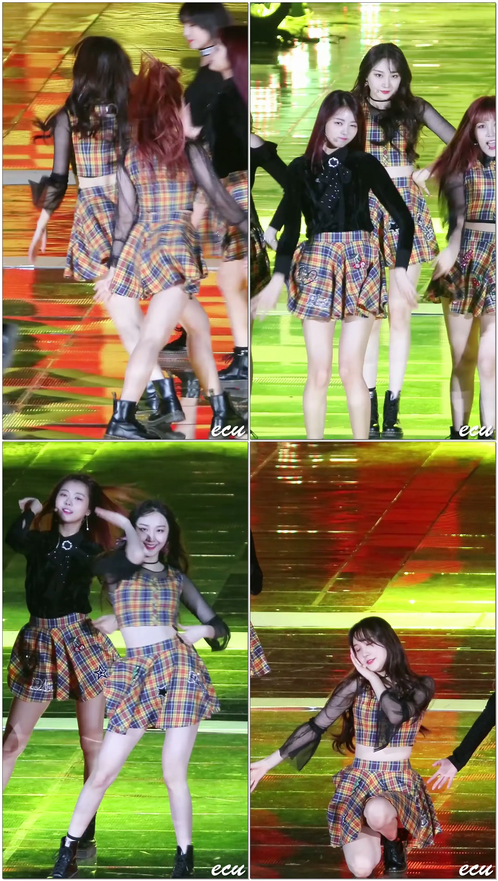 171104 프리스틴 (PRISTIN) 로아 (Roa) WEE WOO (위우) / 평창 드림콘서트 직캠 fancam by ecu