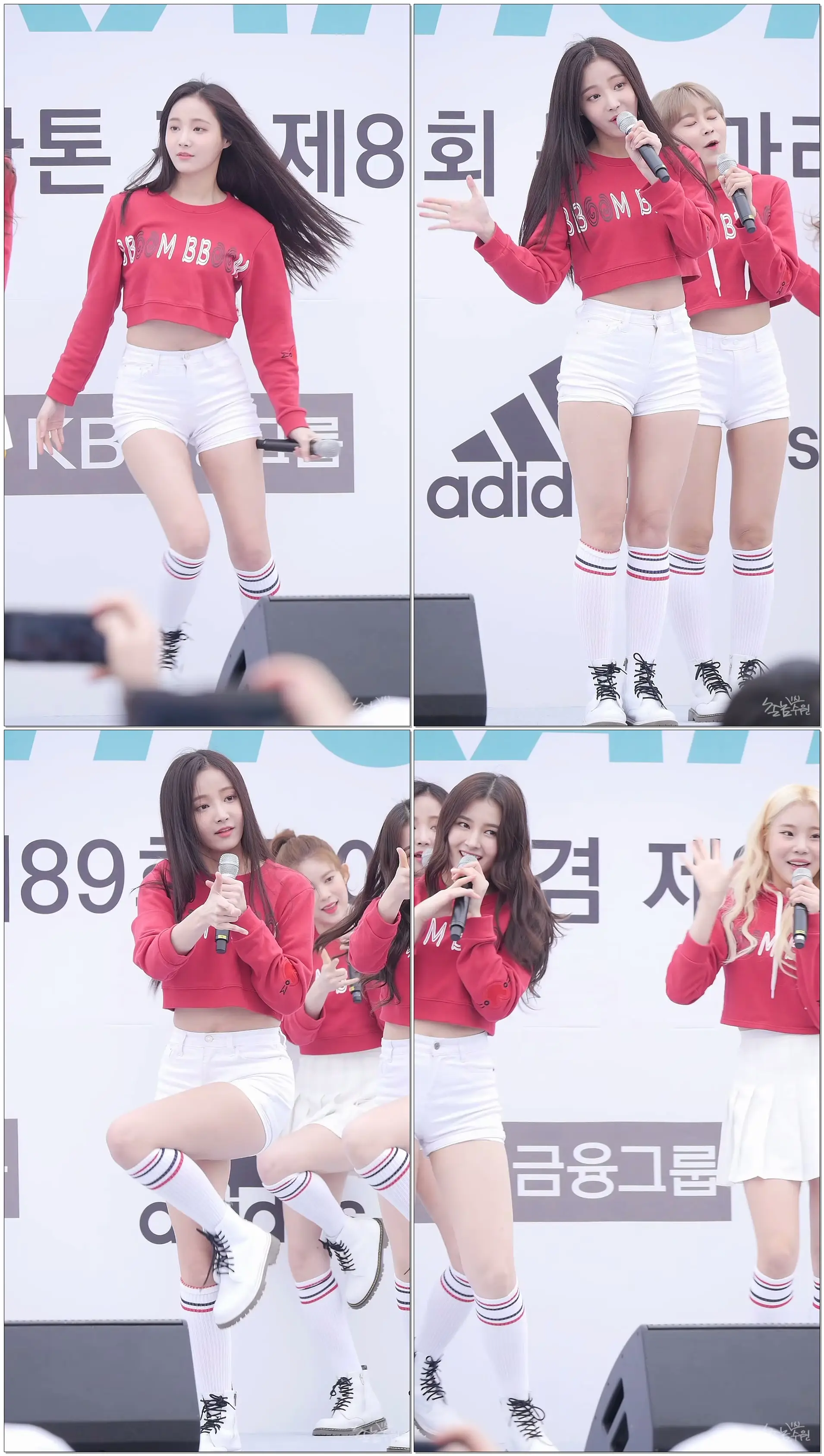 180318 모모랜드 (MOMOLAND) - 짠쿵쾅 (연우) 직캠 by 수원촌놈 [서울국제마라톤]