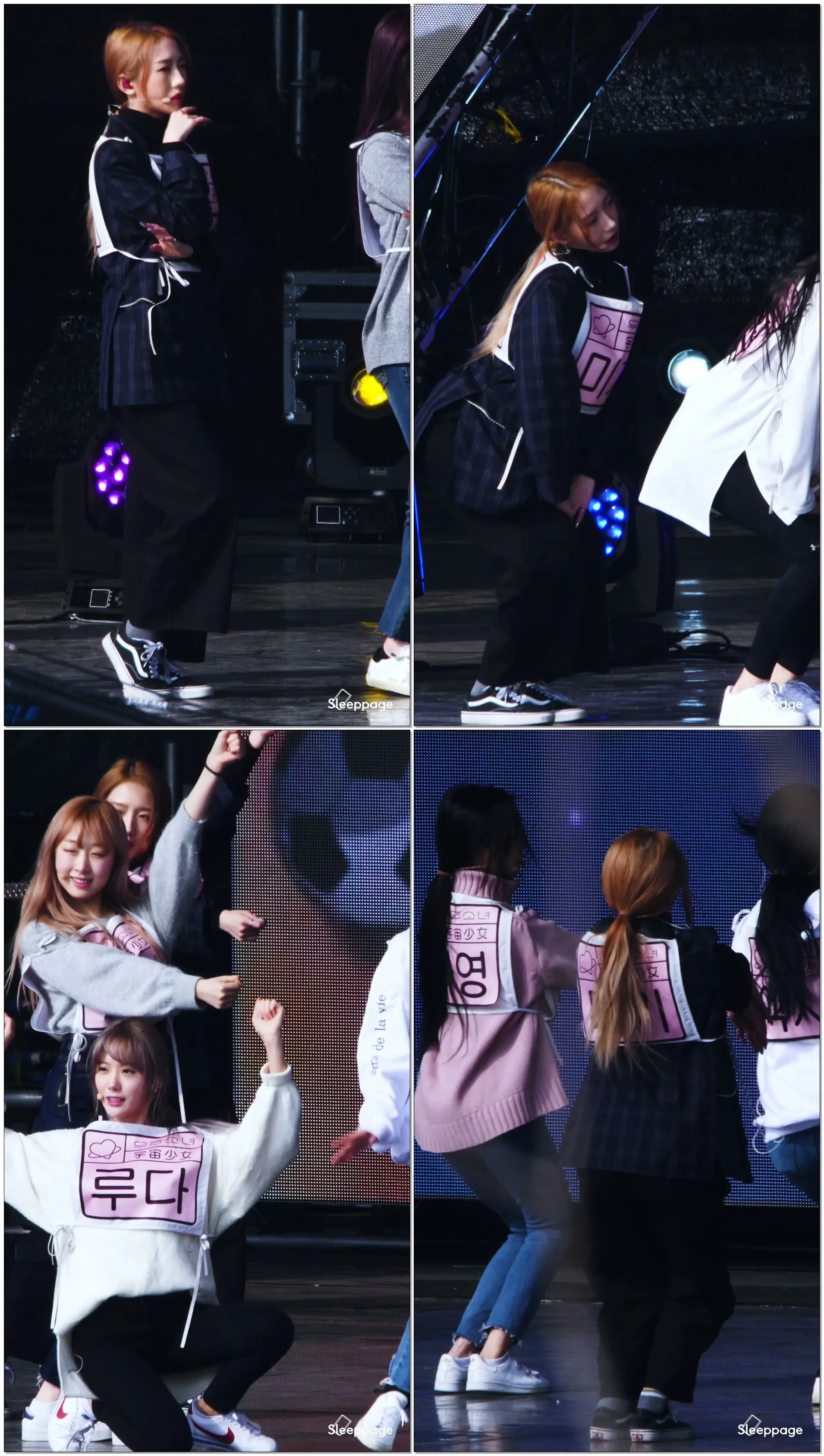 180210 우주소녀 WJSN 宇宙少女 해피 HAPPY 미기 MEIQI 리허설 @ 강릉KPOP월드페스타 By Sleeppage