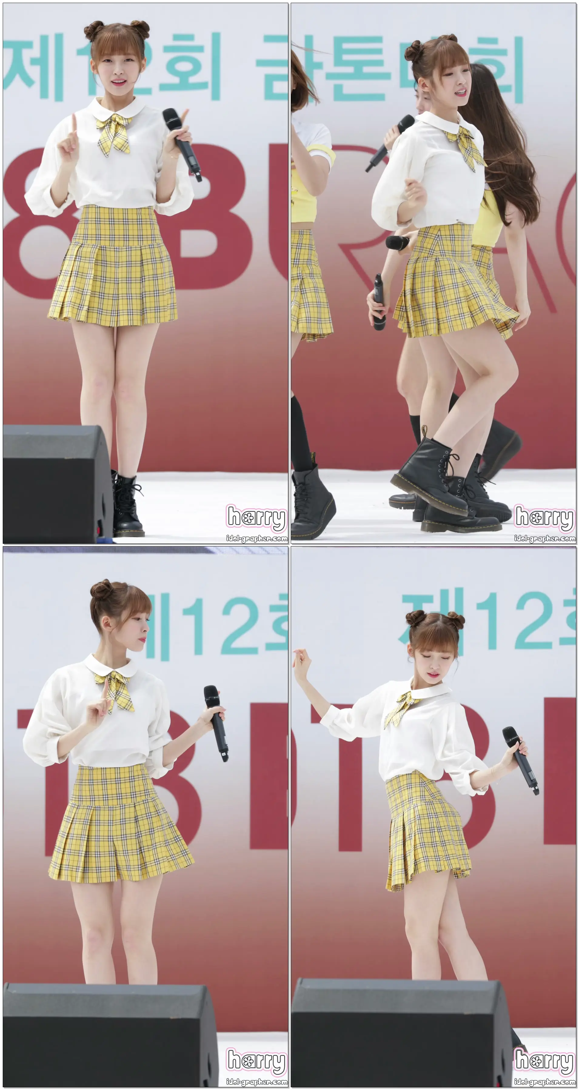 [180407][4K] 오마이걸(OH MY GIRL) 비밀정원 아린(ARIN) 직캠(fancam) - 불스레이스